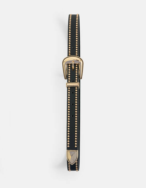 Studs Riem Zwart SHOEBY ACCESSOIRES