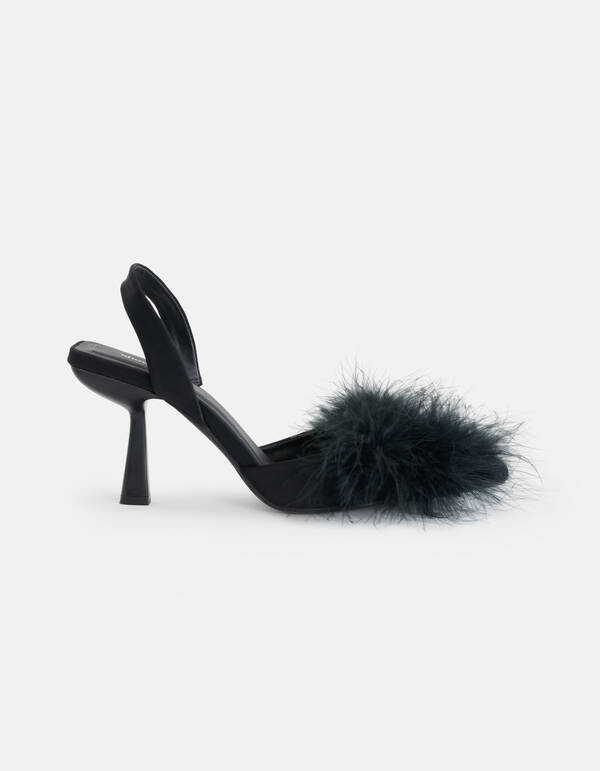 Feather Hakken Zwart SHOEBY SHOES