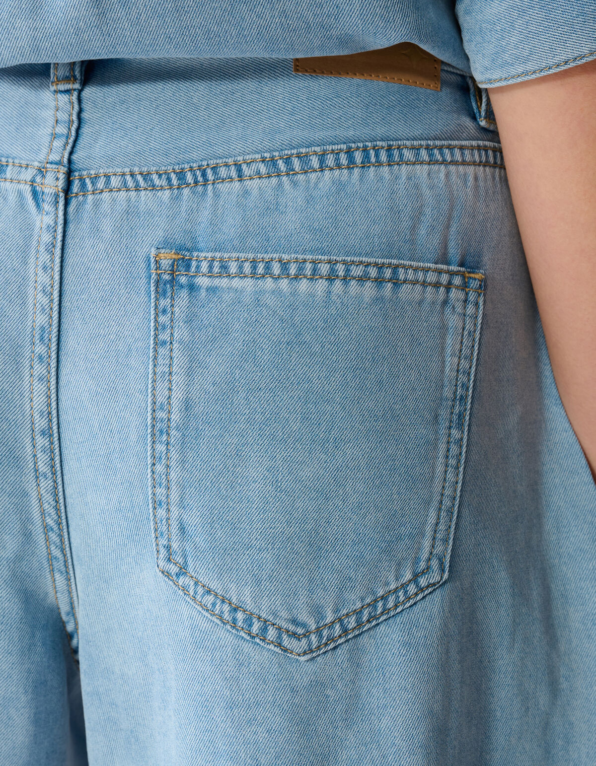 Denim Studs Short Bleached SHOEBY WOMEN