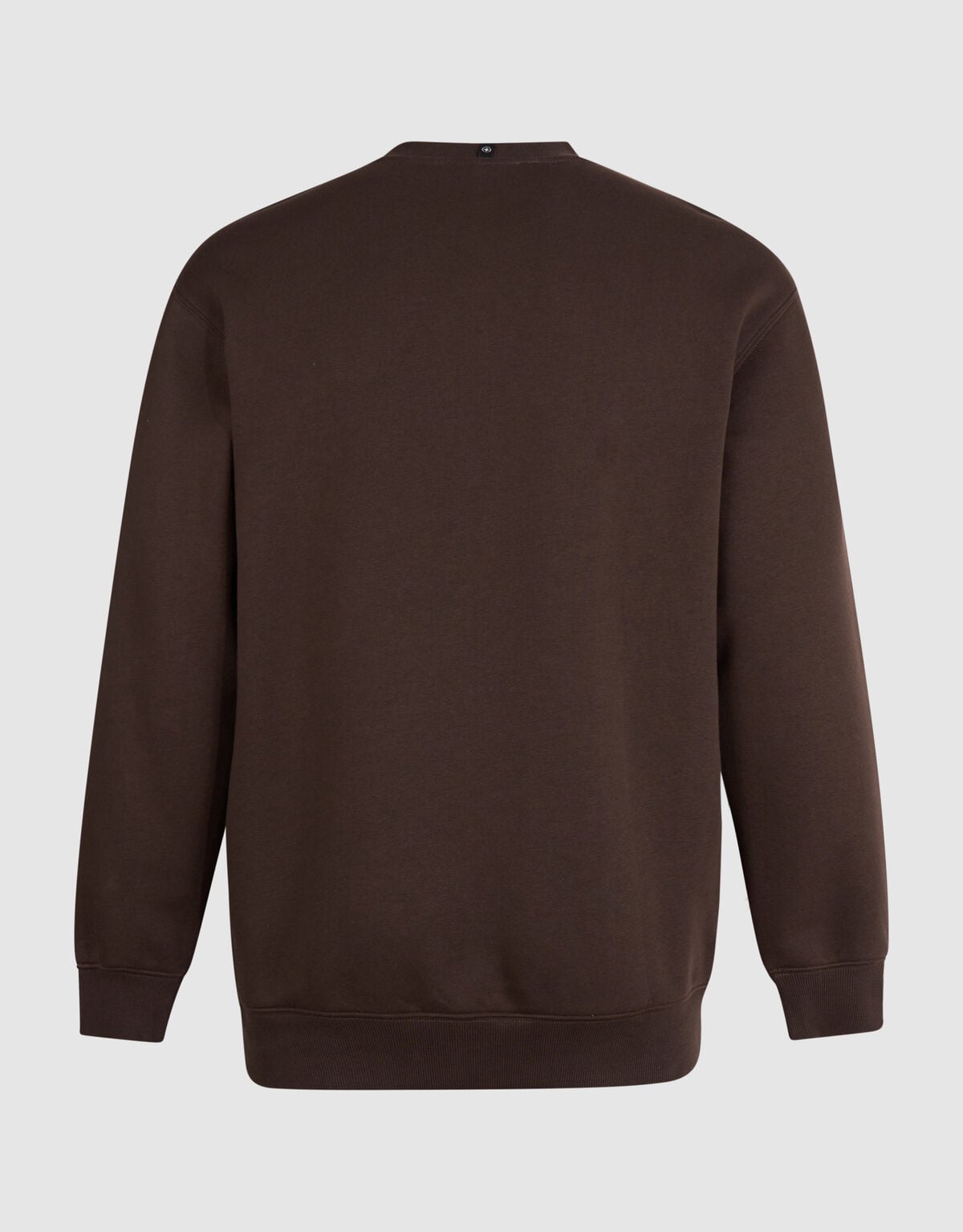 Relaxed Basis Sweater Donkerbruin SHOEBY MEN