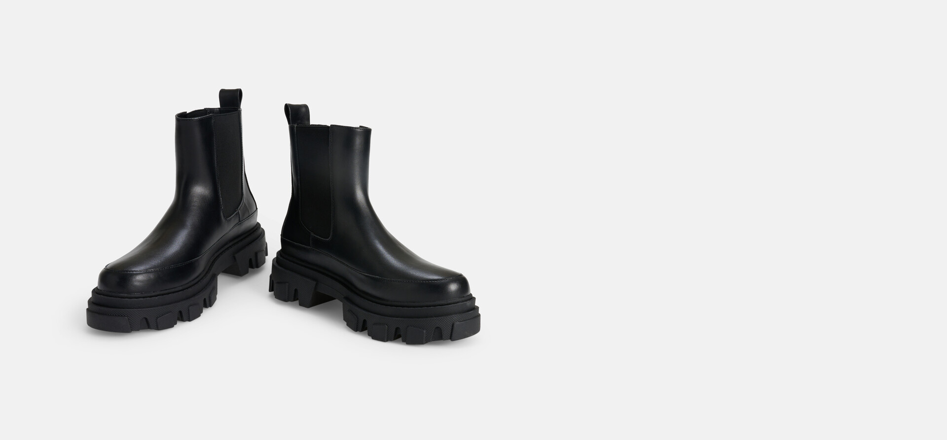 Lage Chunky Laars Zwart SHOEBY SHOES
