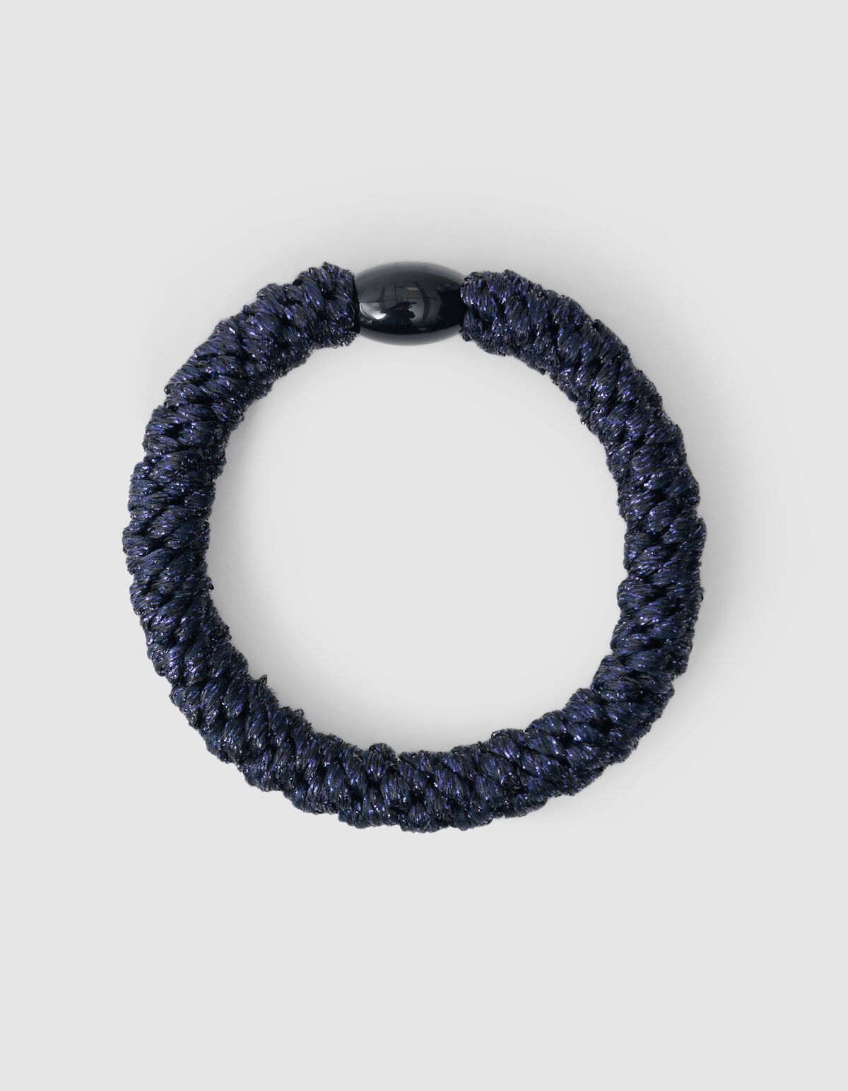 Lurex Haarelastiek Donkerblauw SHOEBY ACCESSOIRES