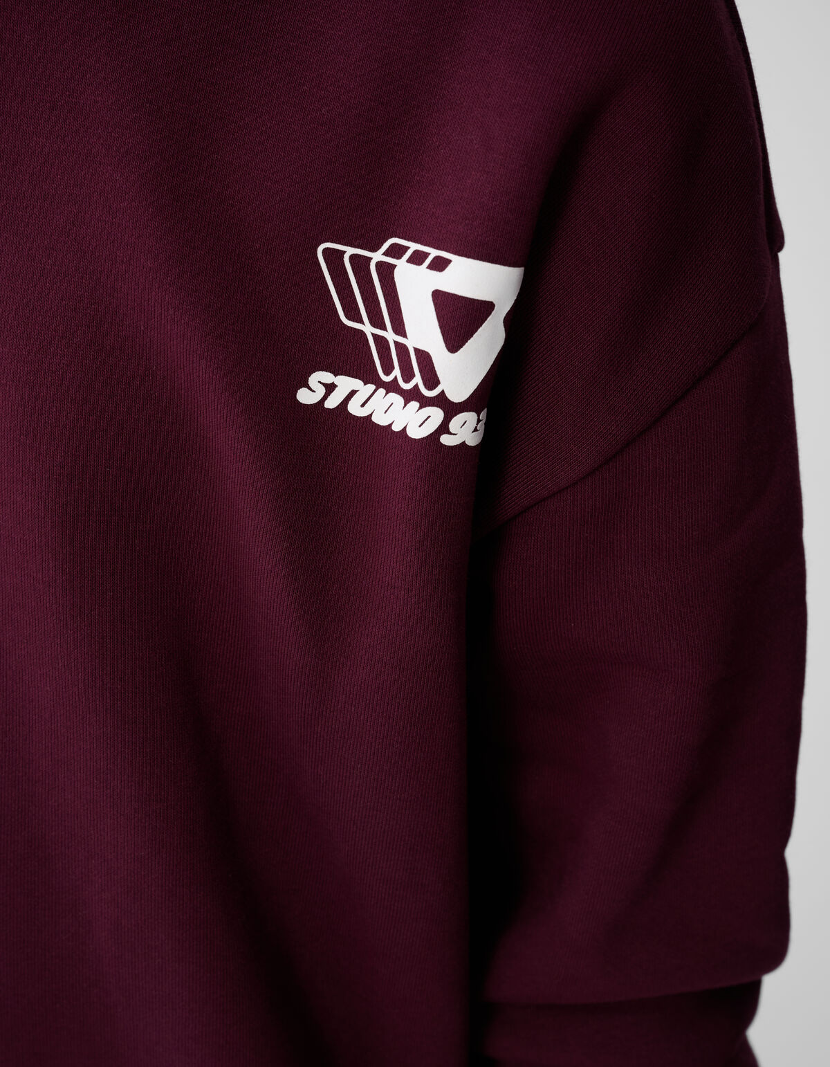 Chill Hoodie Donkerrood SHOEBY BOYS