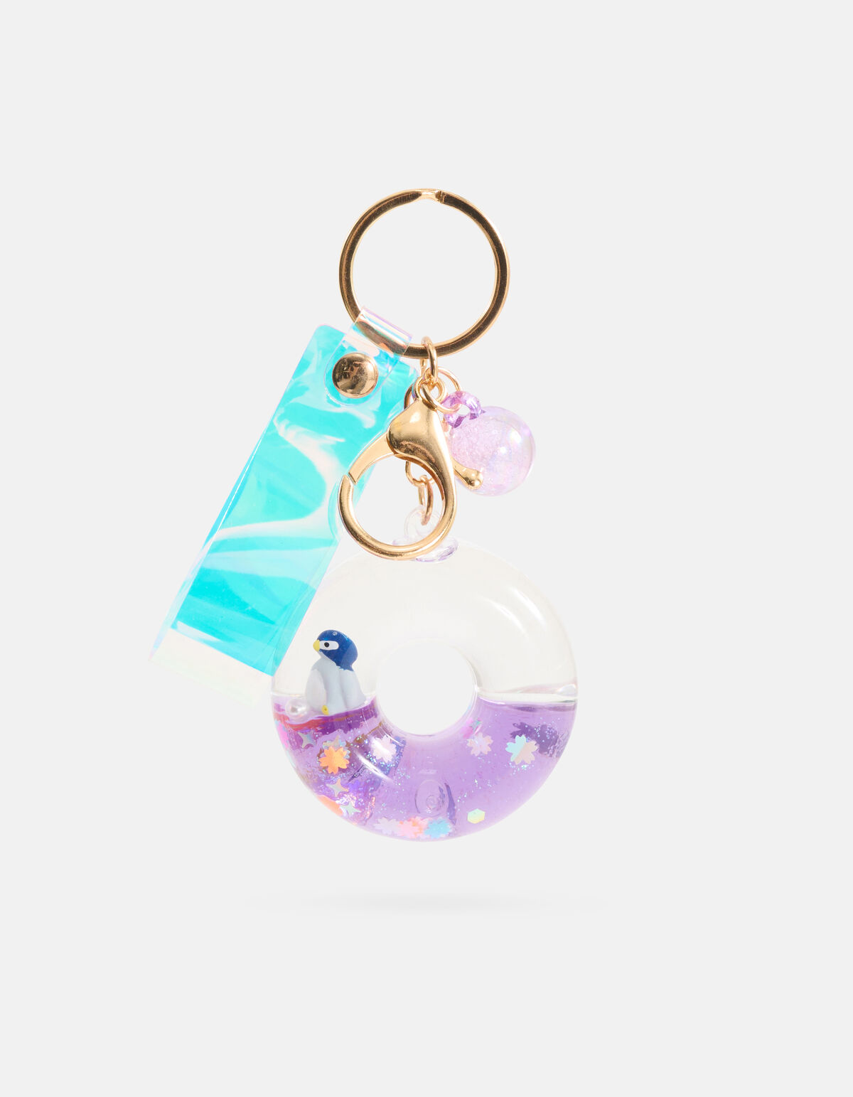 Donut Sleutelhanger Lichtpaars SHOEBY ACCESSOIRES