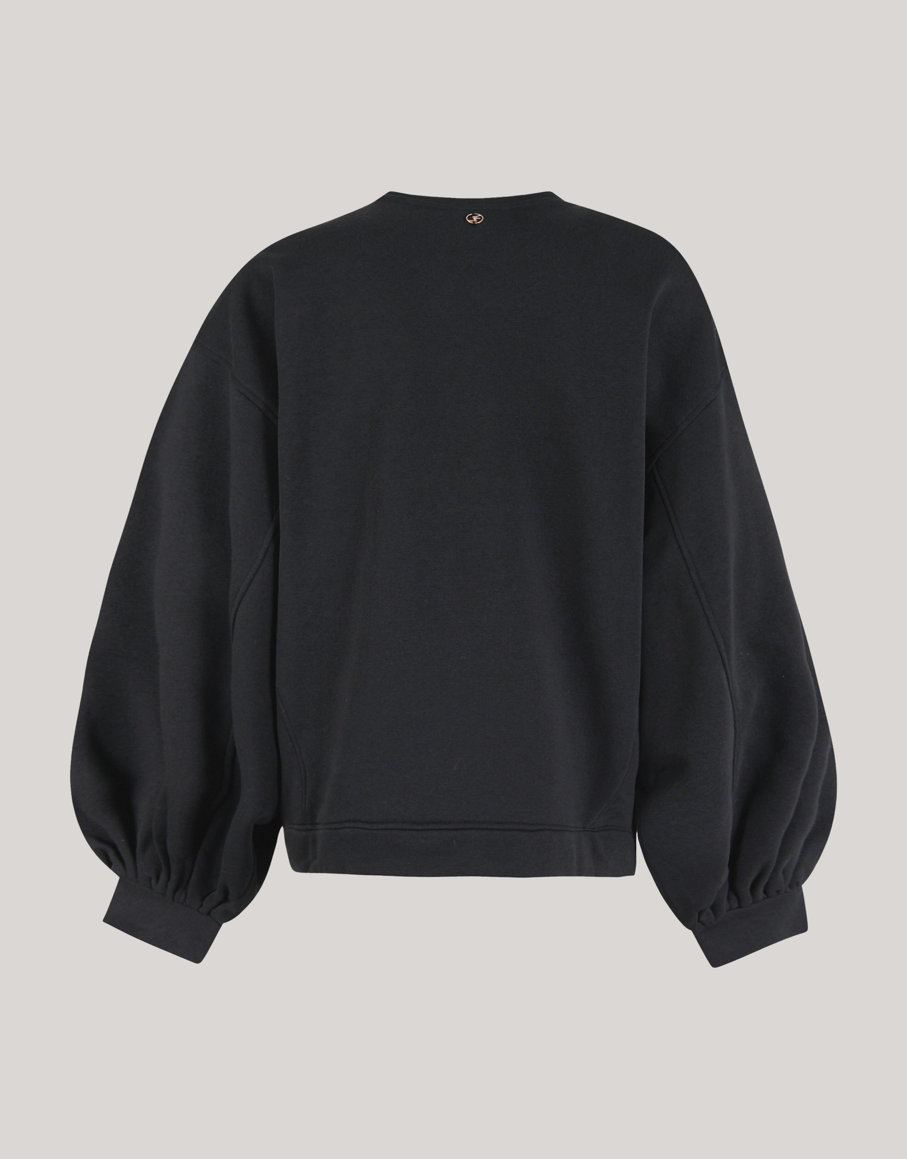 Poff Sleeve Sweater Zwart By Lonneke SHOEBY WOMEN