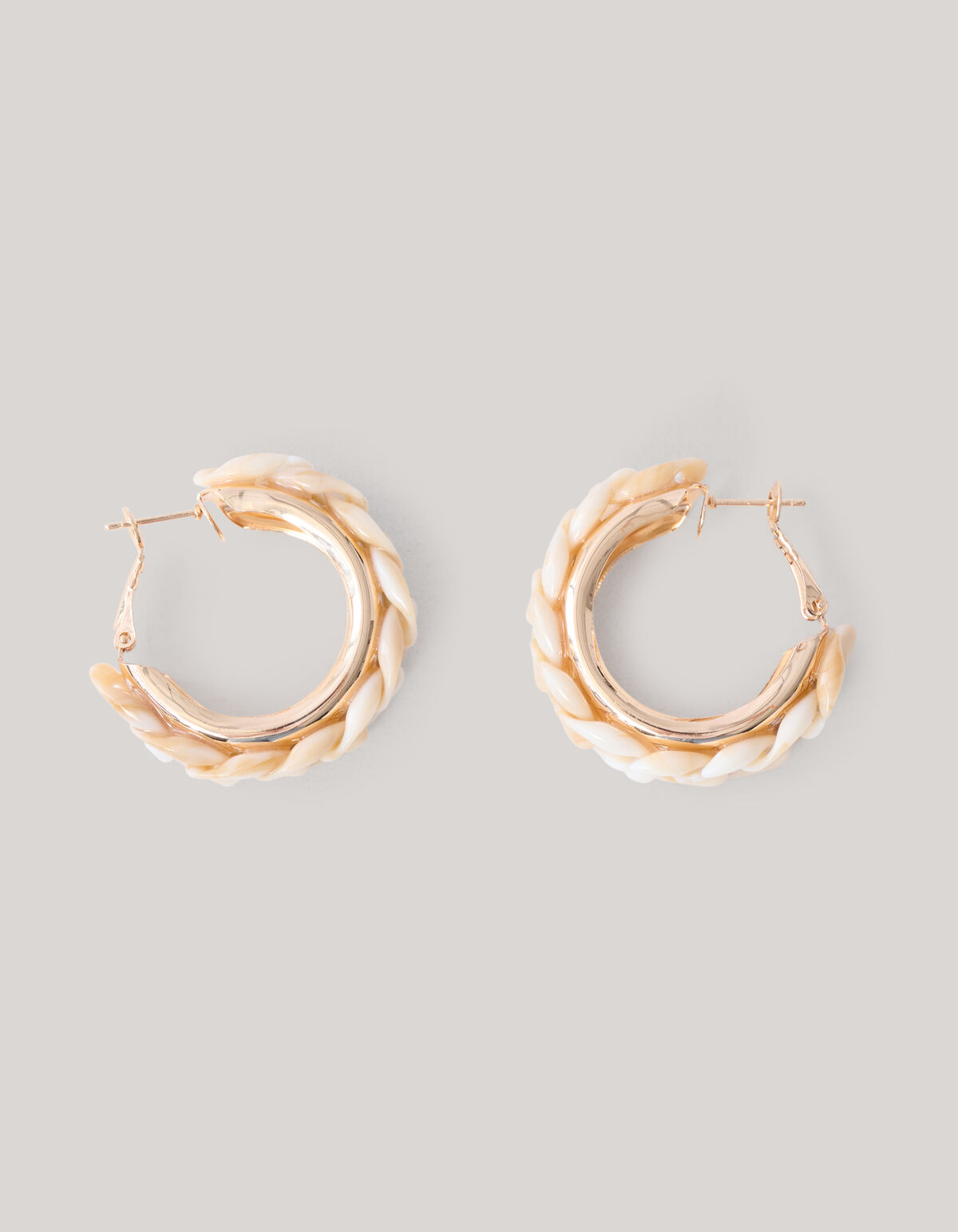 Chain Hoop Oorbellen Goud SHOEBY ACCESSOIRES