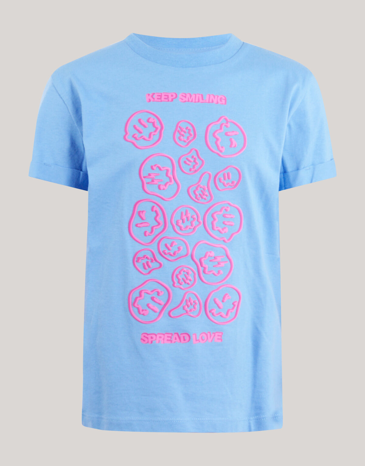 Artwork T-shirt Blauw SHOEBY GIRLS