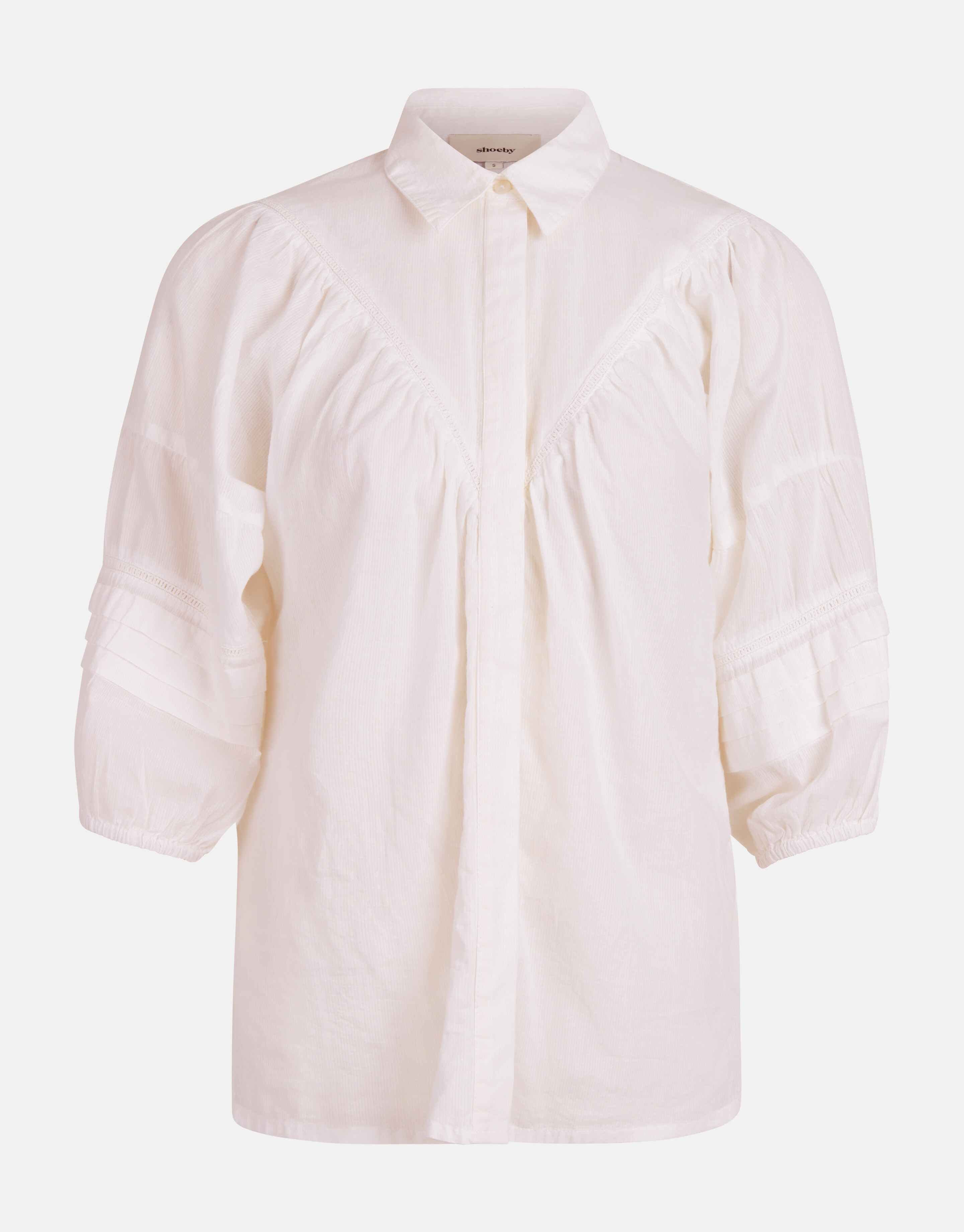 Voile Blouse Wit SHOEBY WOMEN