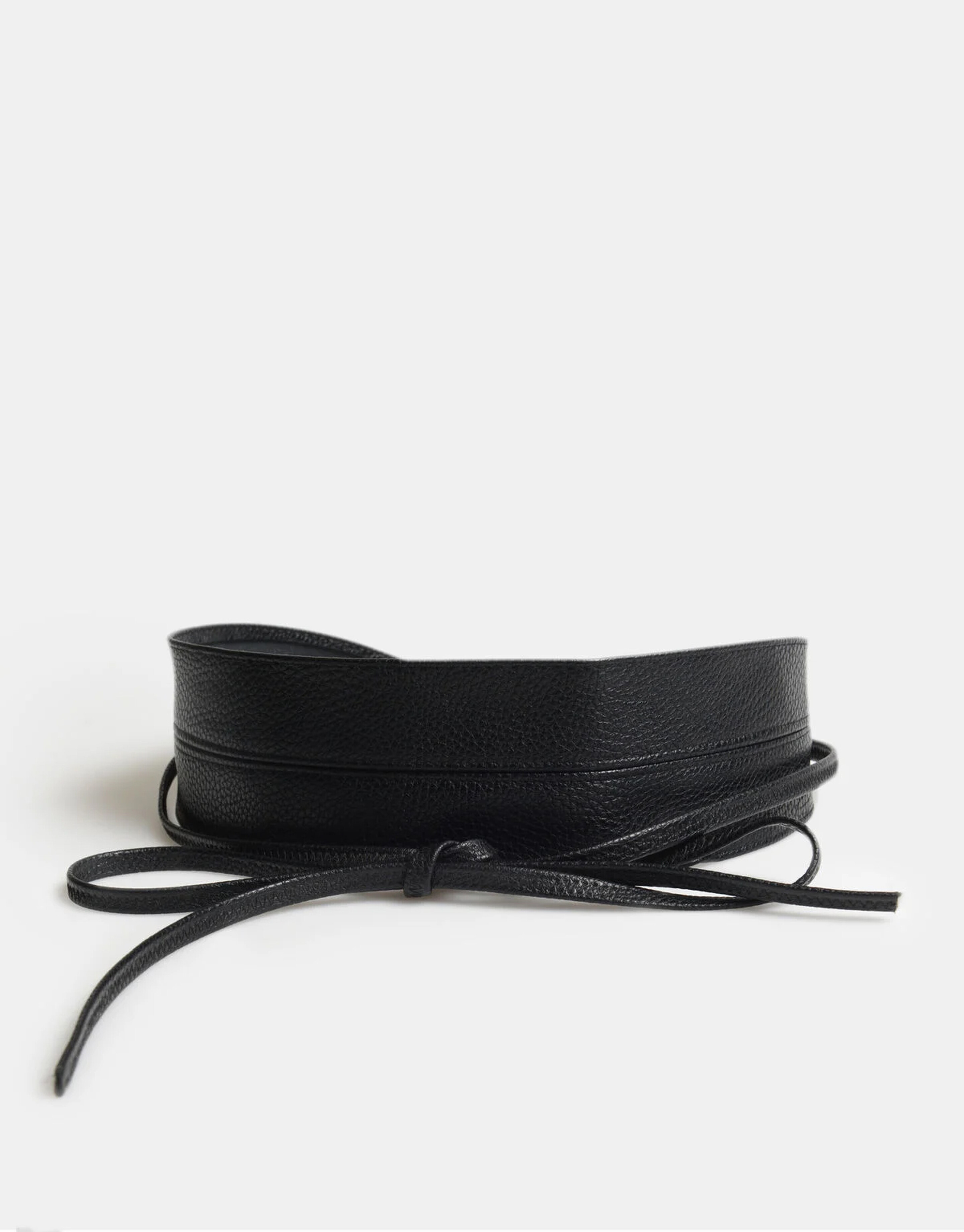 Wikkel Tailleriem Zwart ACCESSOIRES SHOEBY