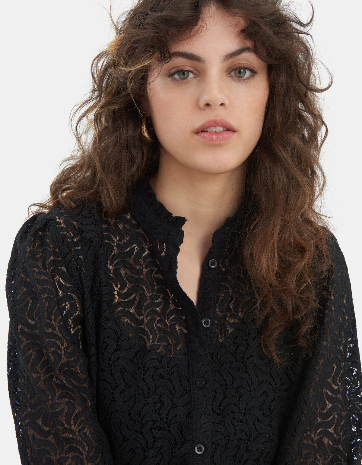 Stretch Lace Blouse