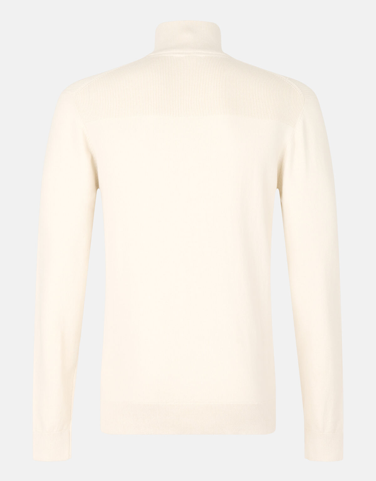 Zipper Trui Offwhite SHOEBY MEN