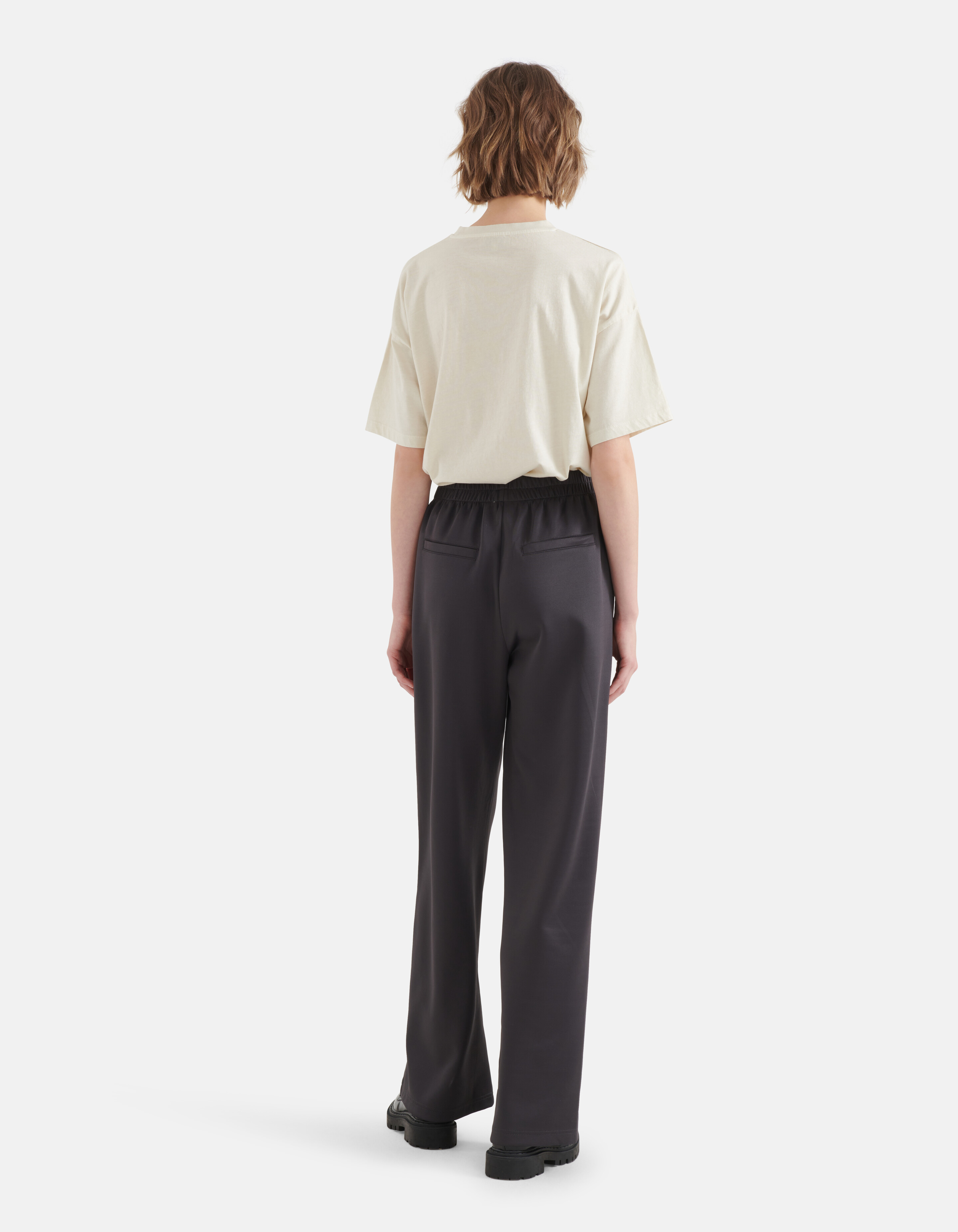 Basis Jogger Broek Donkergrijs SHOEBY WOMEN