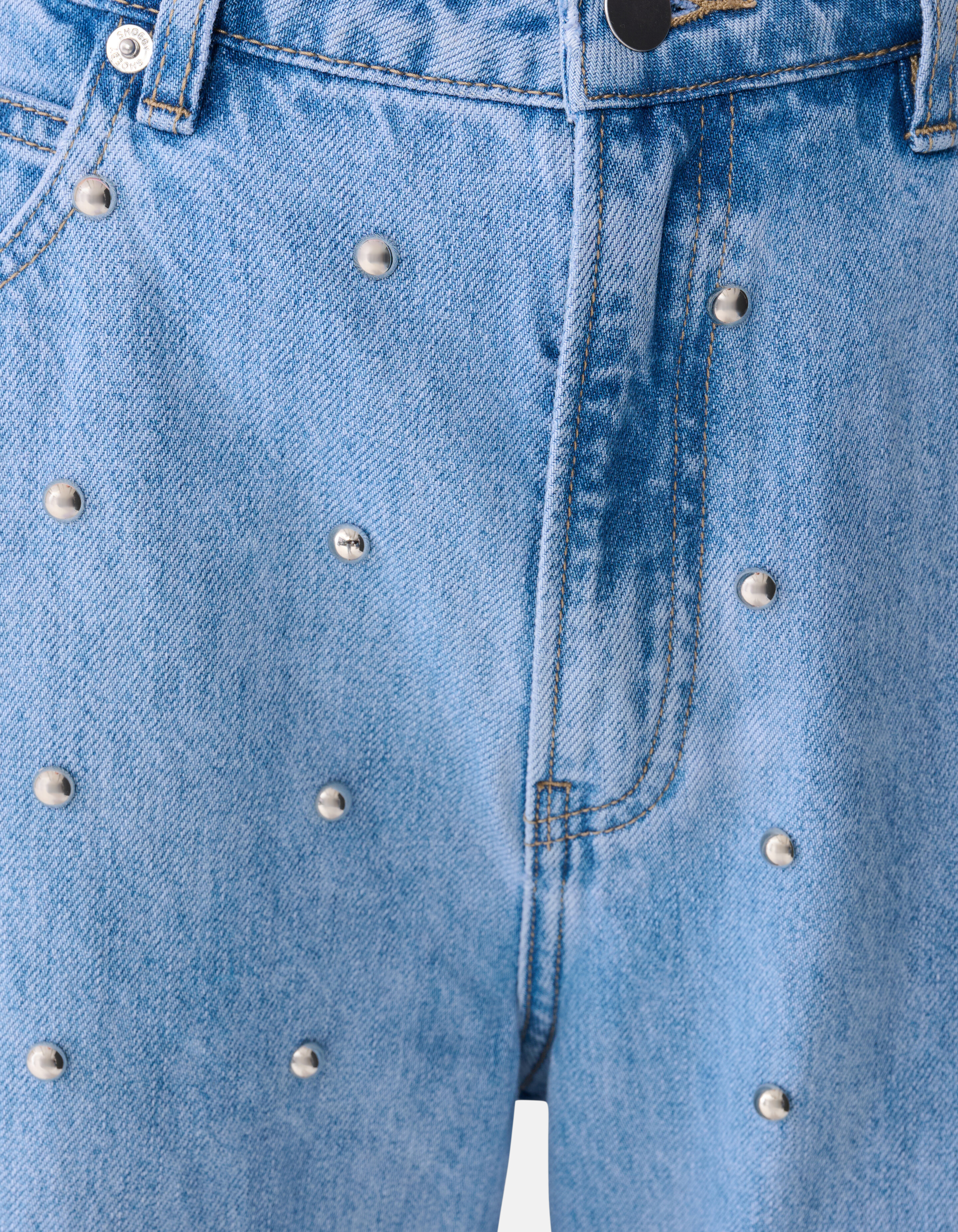 Stud Baggy Fit Jeans Bleached SHOEBY WOMEN