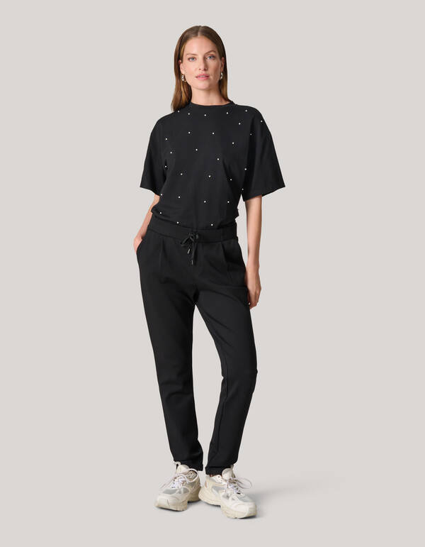 Sport Broek Zwart Eksept