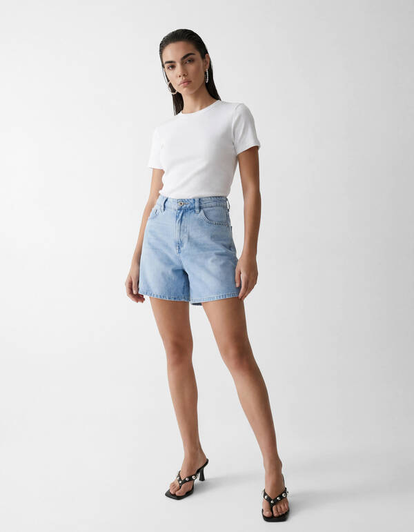 Denim Short Bleached SHOEBY WOMEN