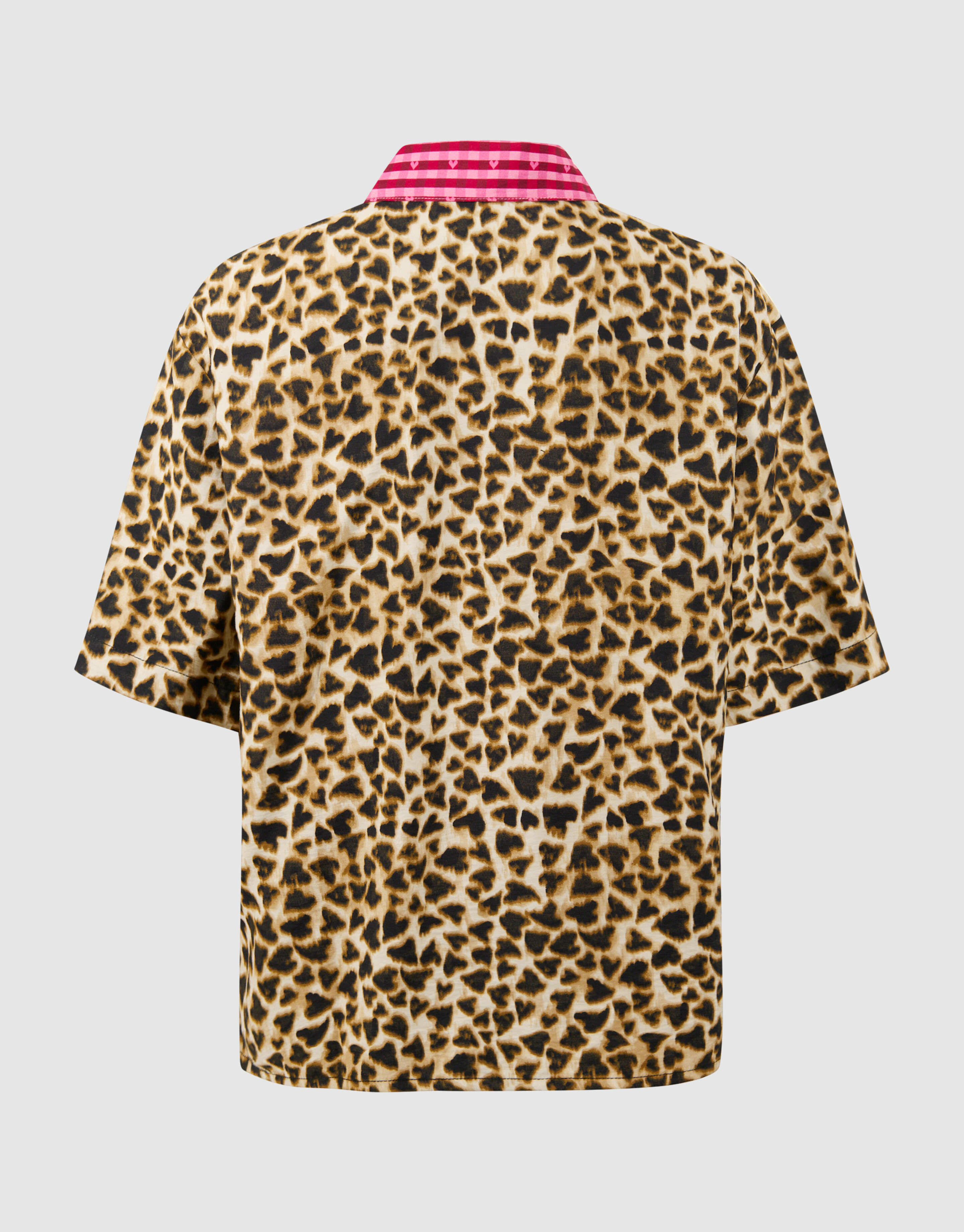 Mix Leopard Blouse Lichtbruin SHOEBY GIRLS