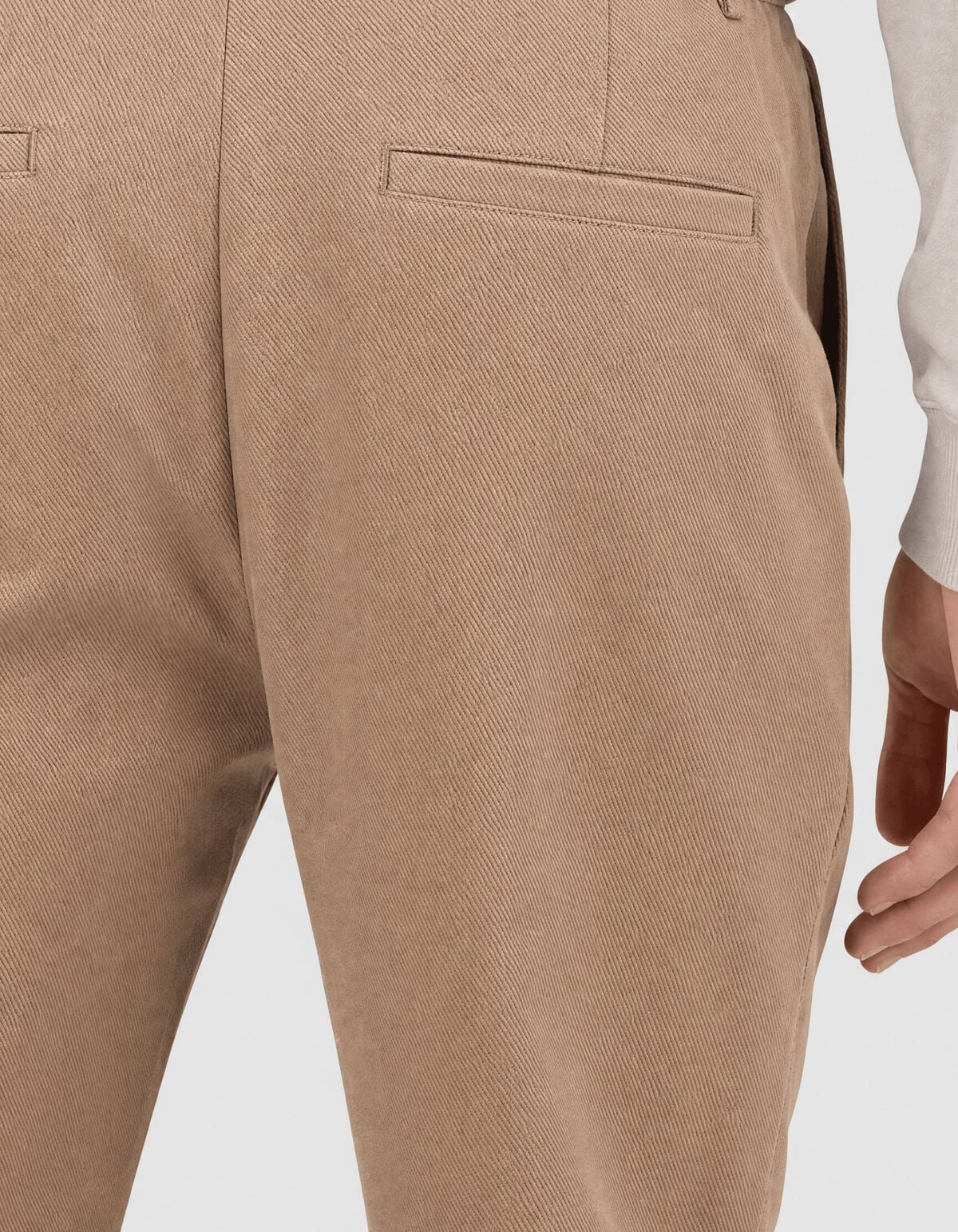 Keper Structuur Broek Lichtbruin SHOEBY MEN