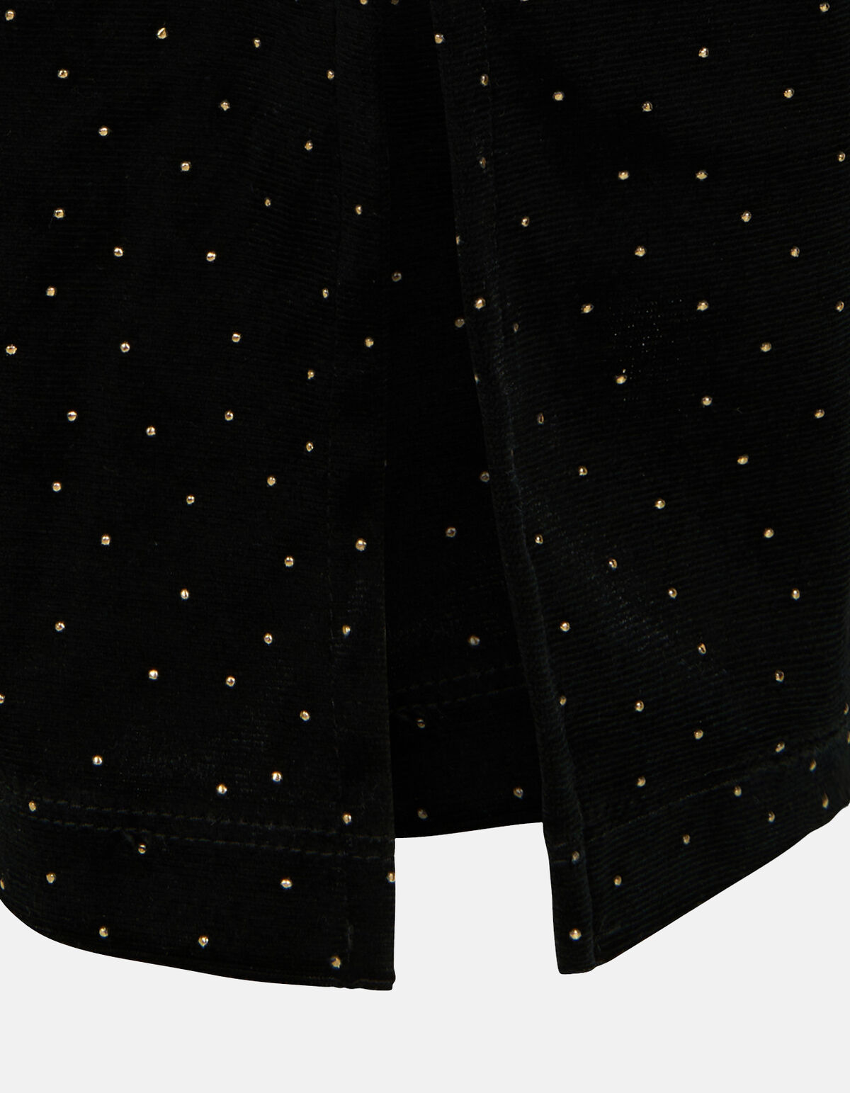 Velvet Flared Broek Zwart SHOEBY GIRLS
