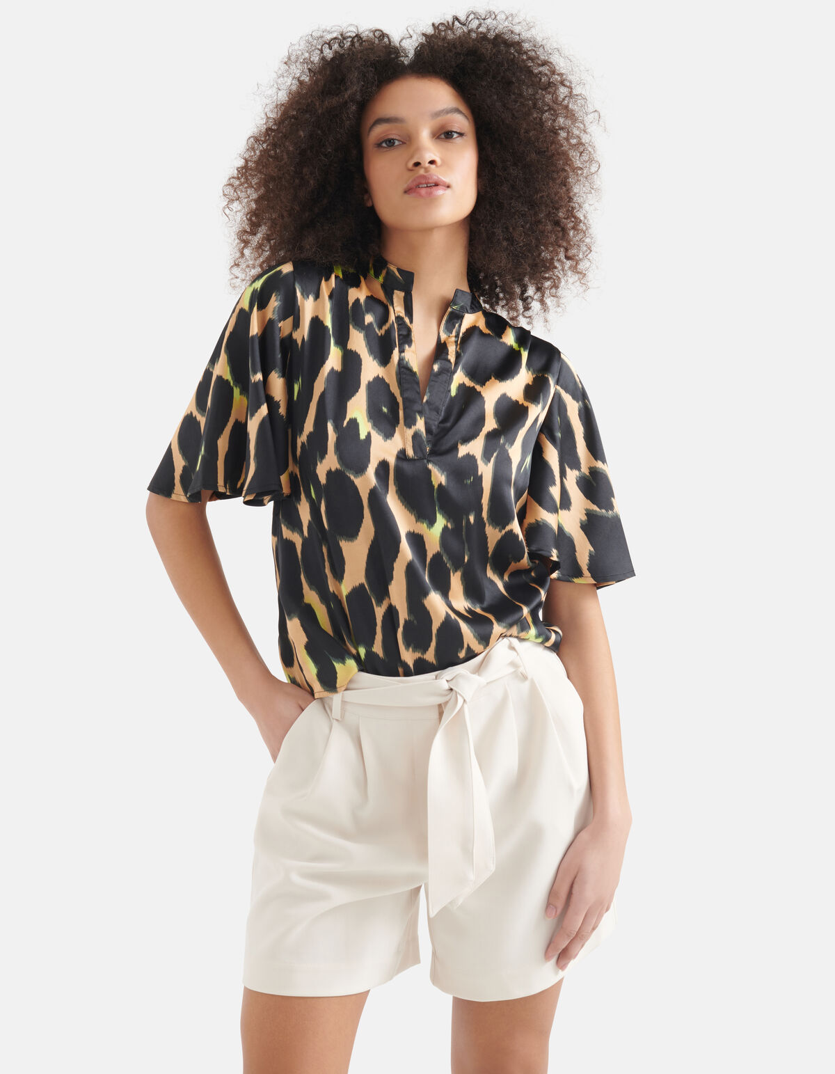 Leopard Top Bruin SHOEBY WOMEN