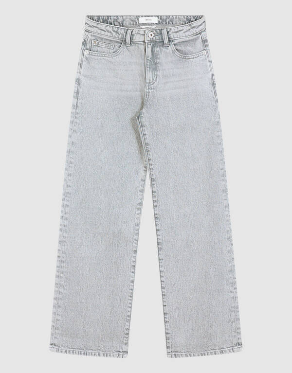 Wide Leg Jeans Grijs SHOEBY GIRLS