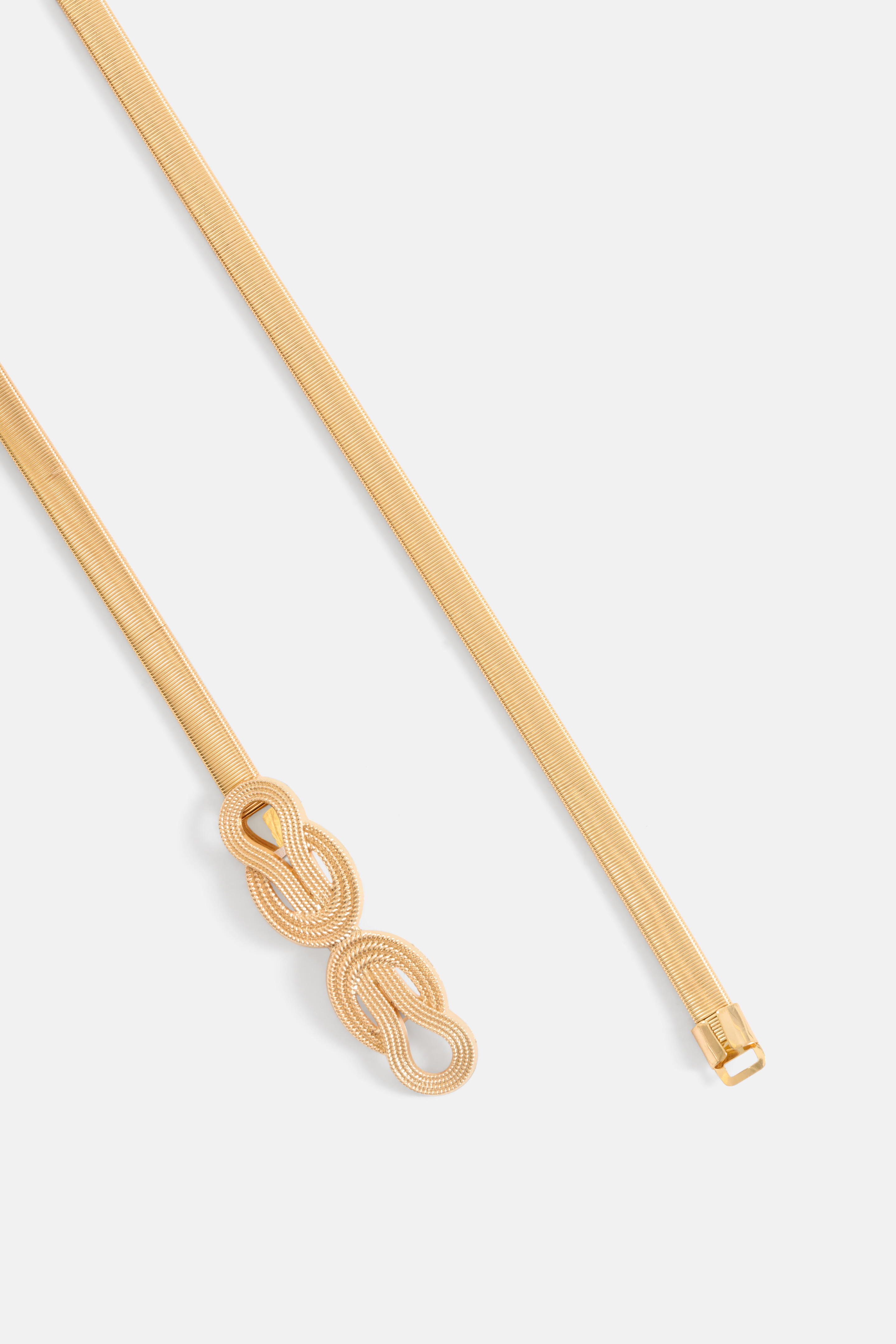 Elastische Riem Goud SHOEBY ACCESSOIRES