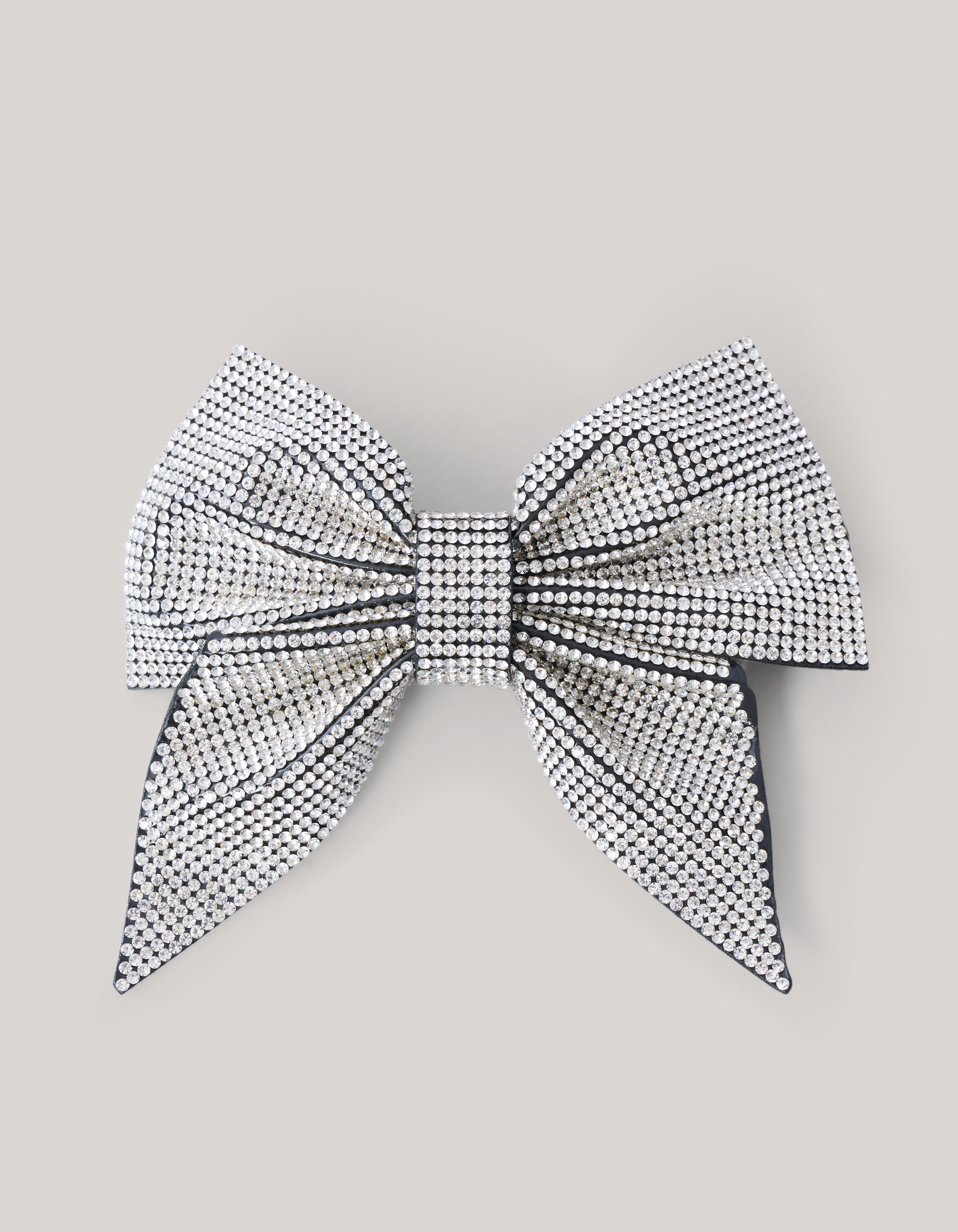 Strass Strik Haarclip Zilver By Lizzy SHOEBY ACCESSOIRES