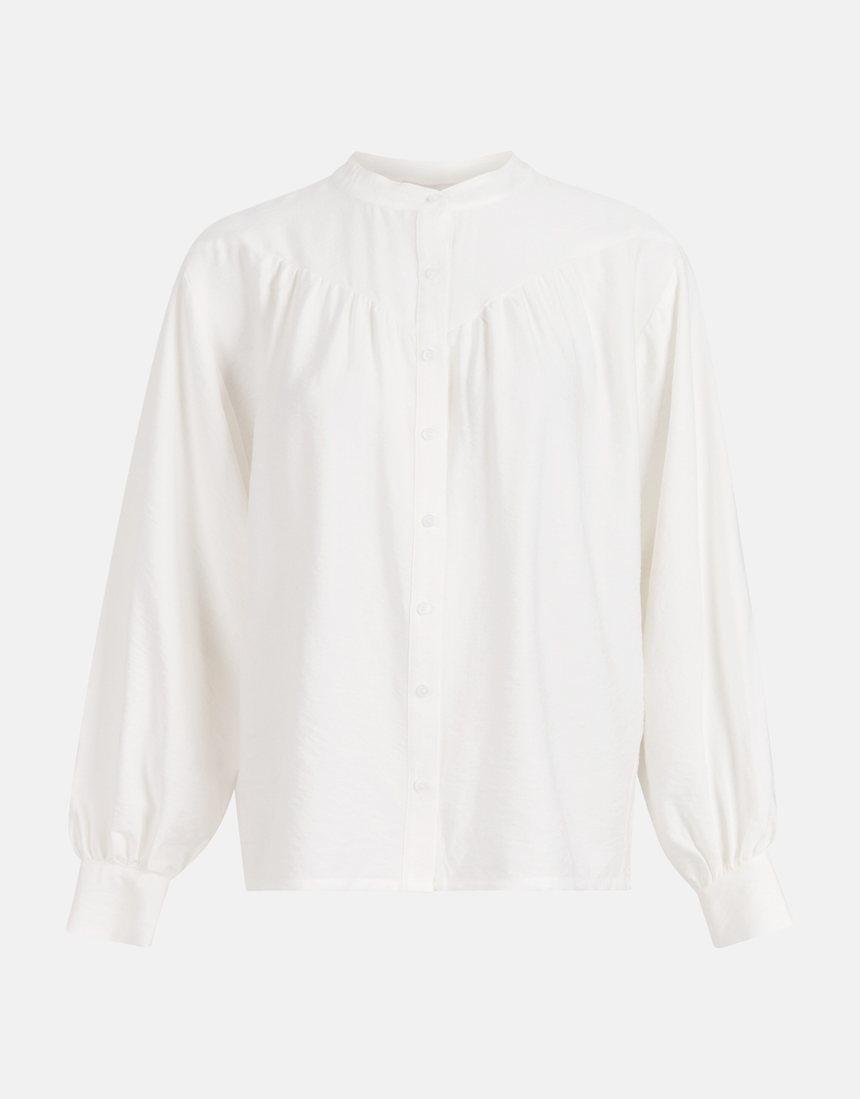 Relaxed Fit Overhemd Wit SHOEBY WOMEN
