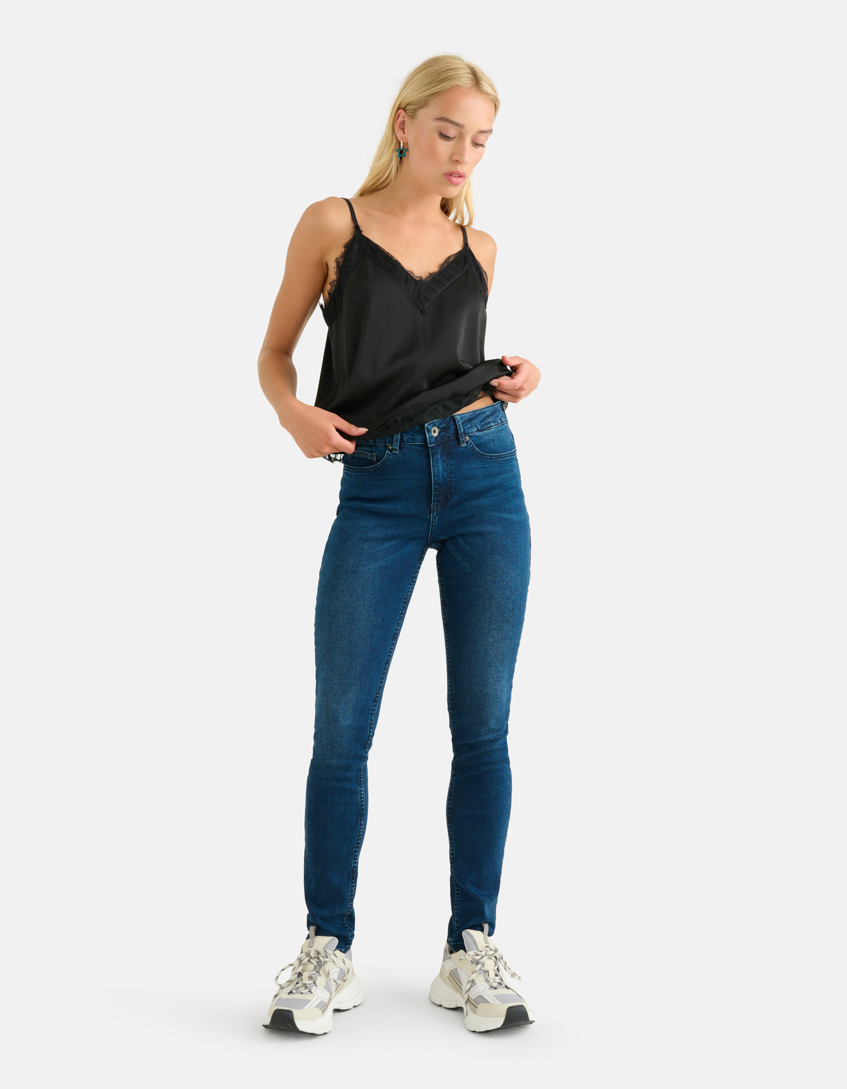 Skinny Jeans Donkerblauw L32 SHOEBY WOMEN