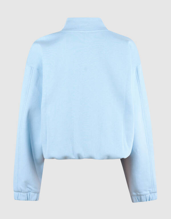 Funnel Neck Sweater Lichtblauw SHOEBY GIRLS