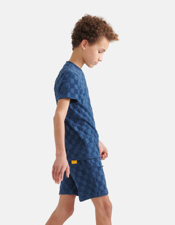 Badstof Short Donkerblauw SHOEBY BOYS