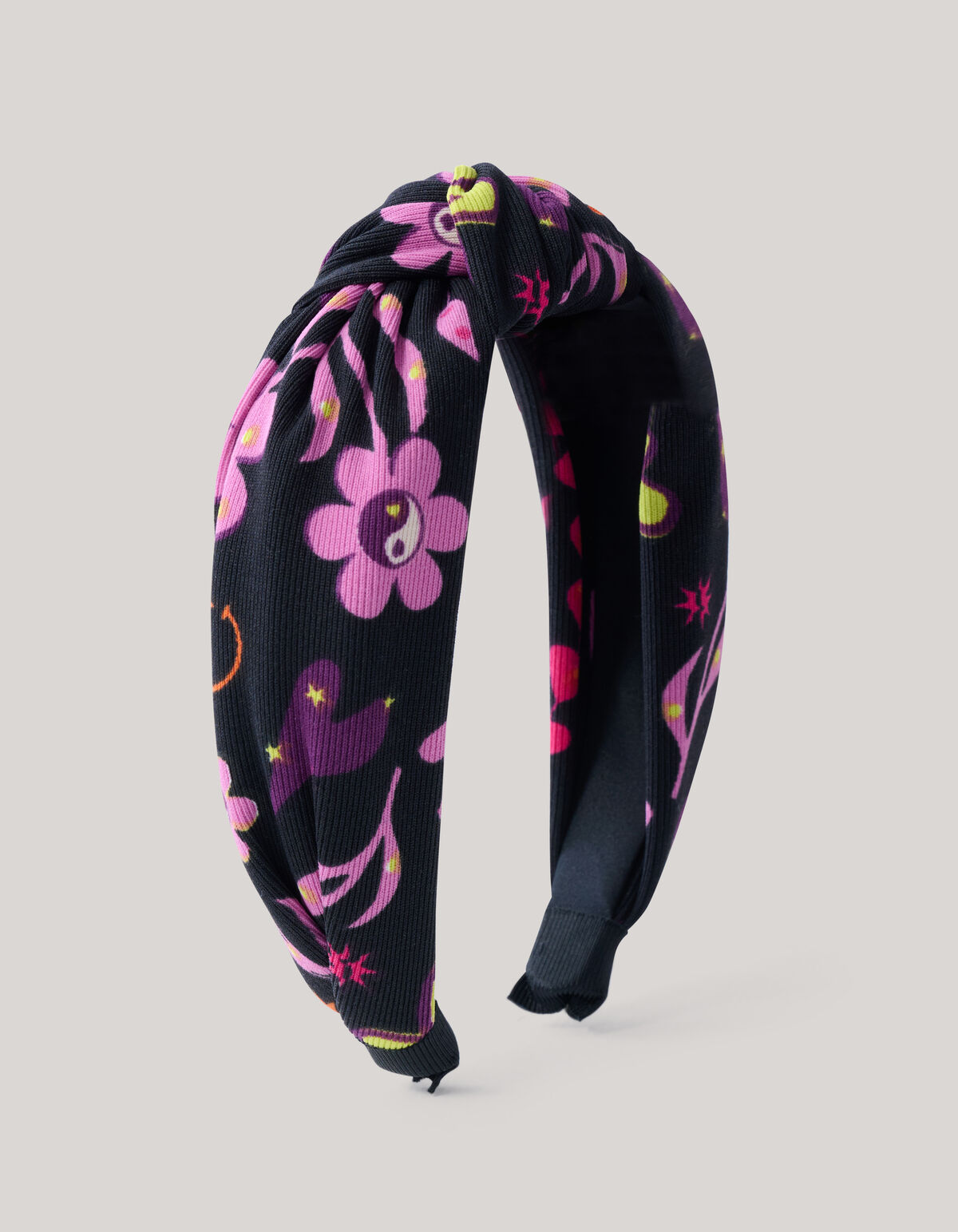 Printed Haarband Paars SHOEBY ACCESSOIRES