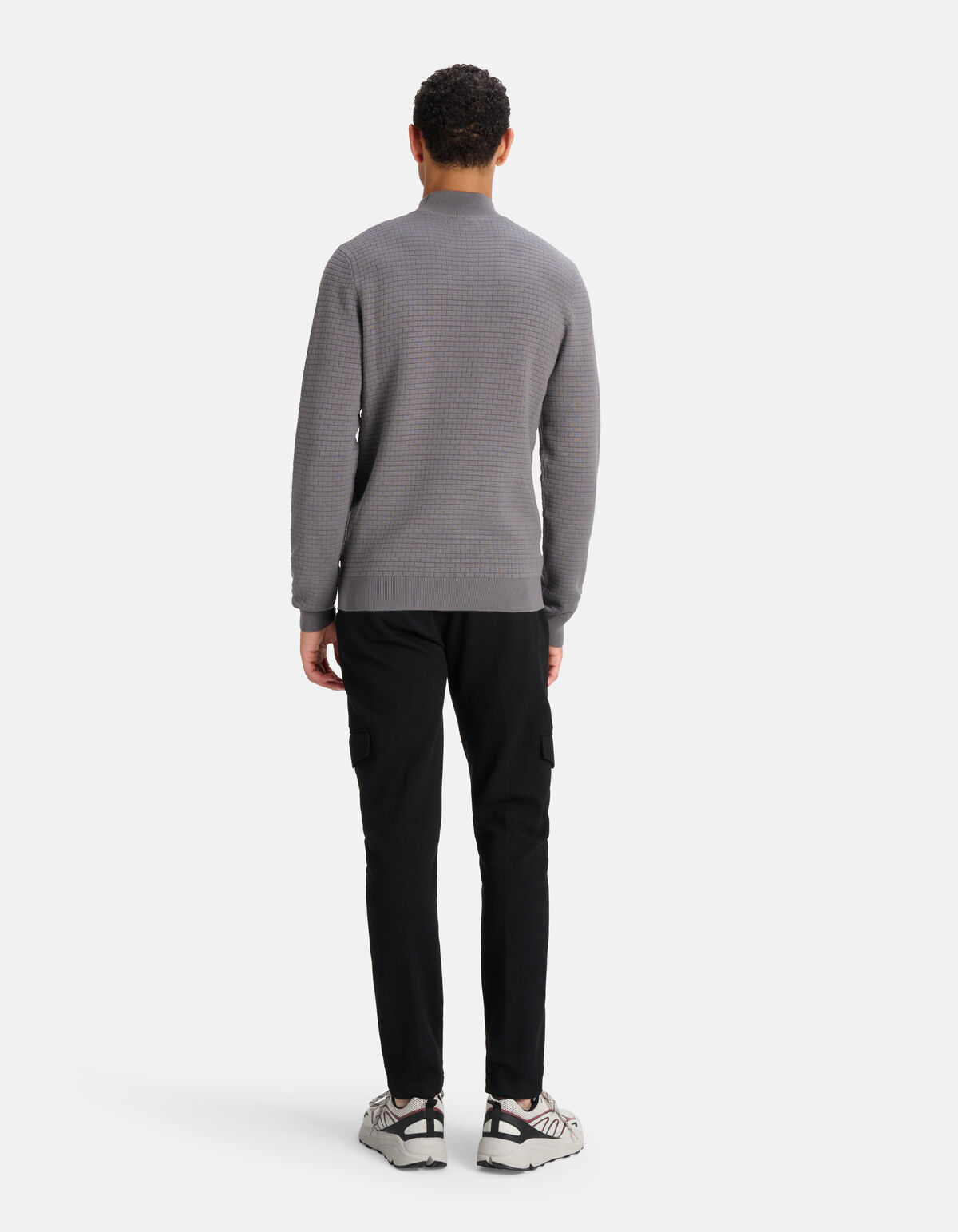 Geblokte Coltrui Grijs SHOEBY MEN