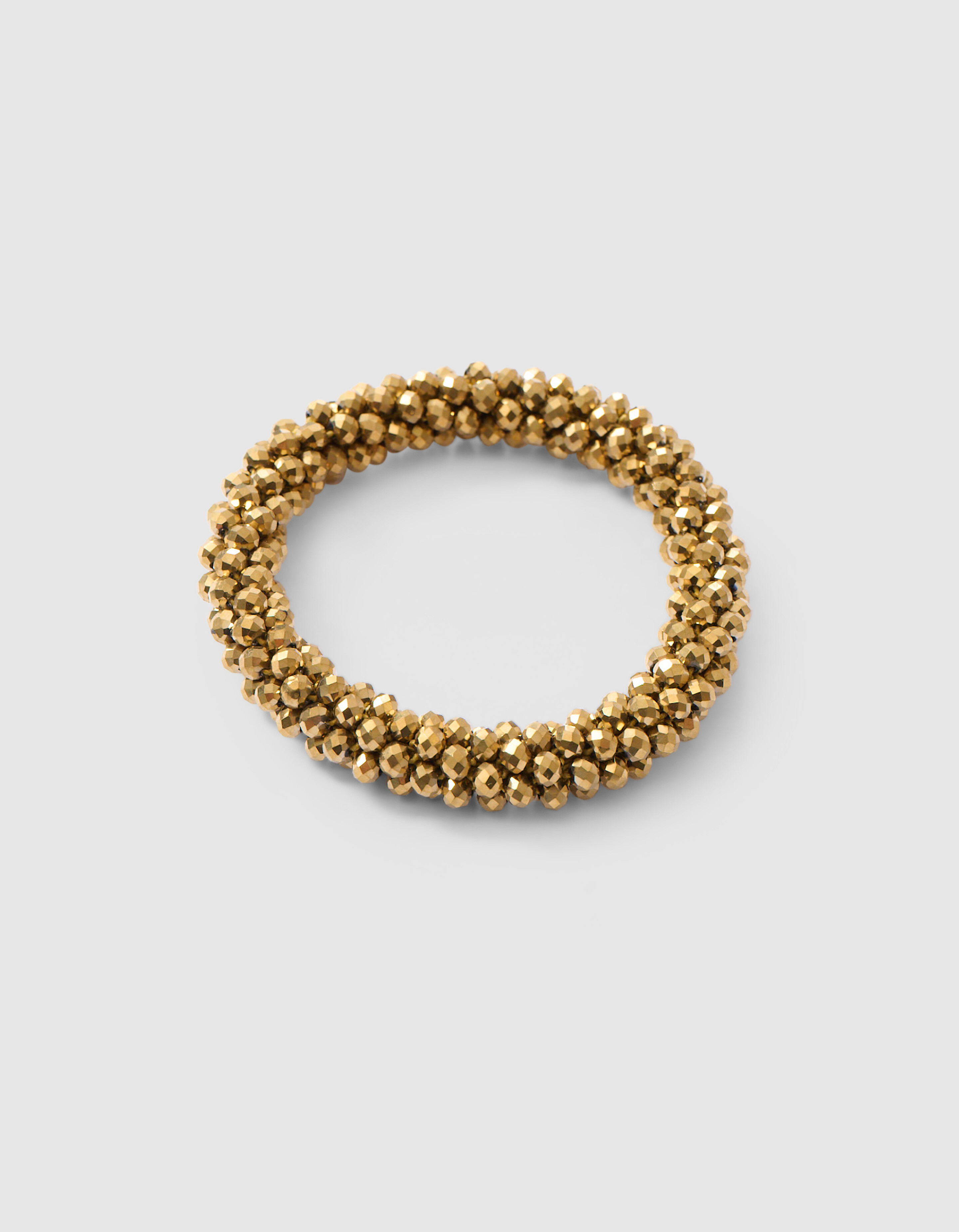 Beaded Haarelastiek Goud SHOEBY ACCESSOIRES