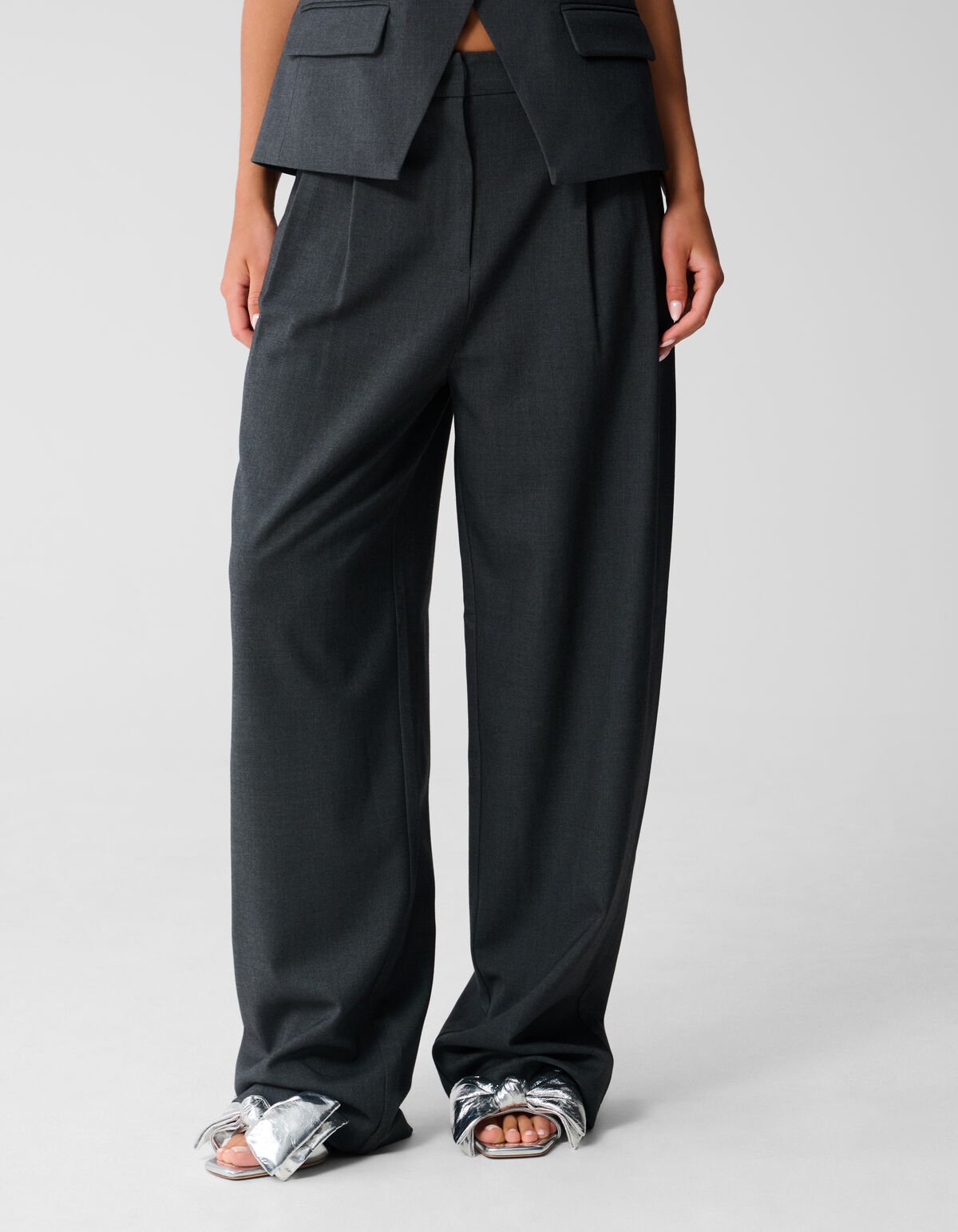 Pantalon Donkergrijs SHOEBY WOMEN