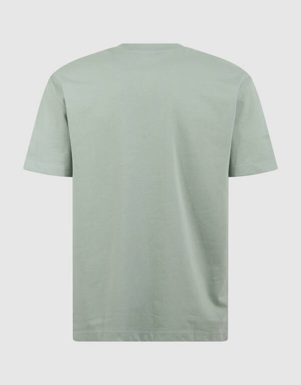 Tekst T-shirt Lichtgroen SHOEBY MEN