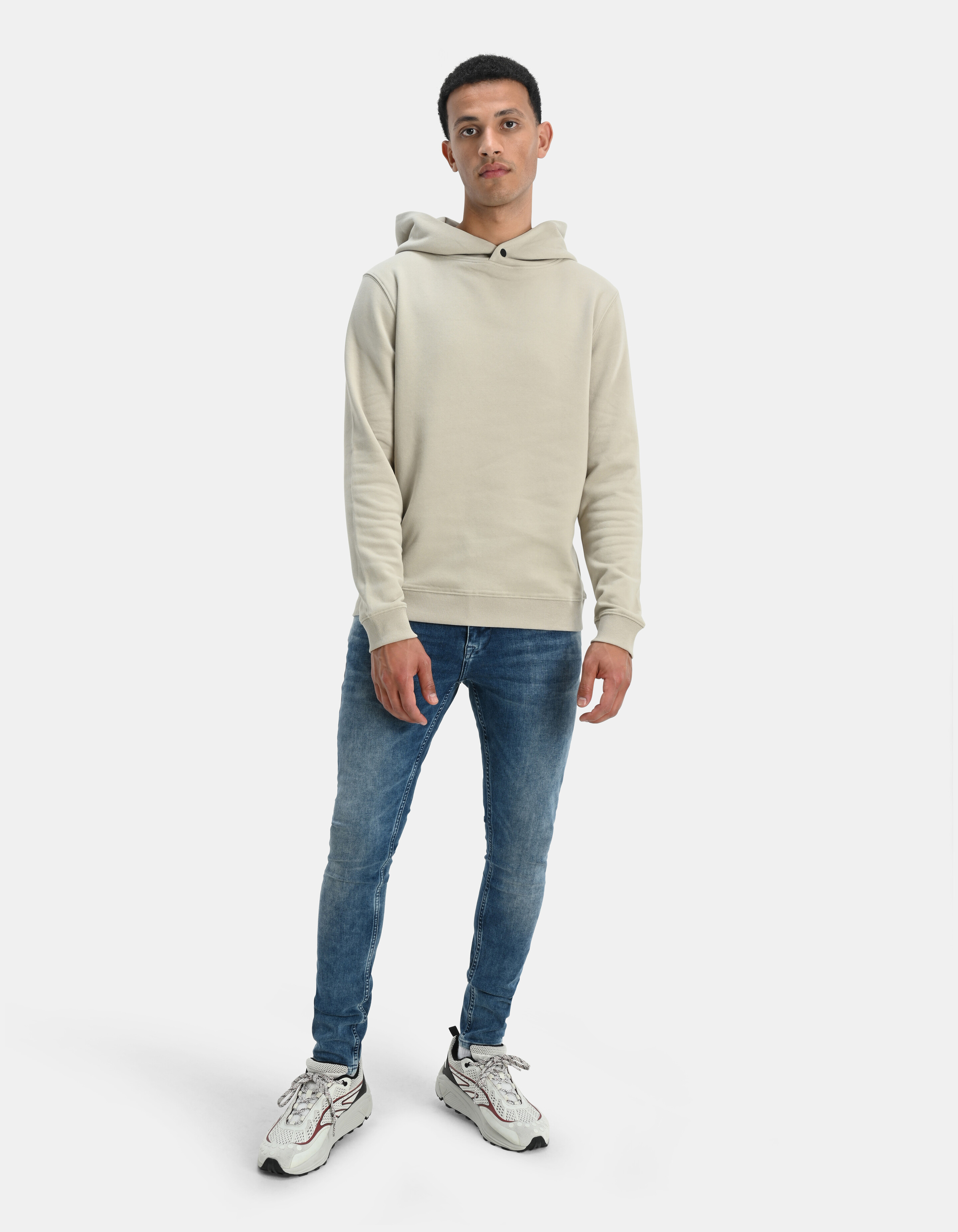 Hoodie Beige SHOEBY MEN