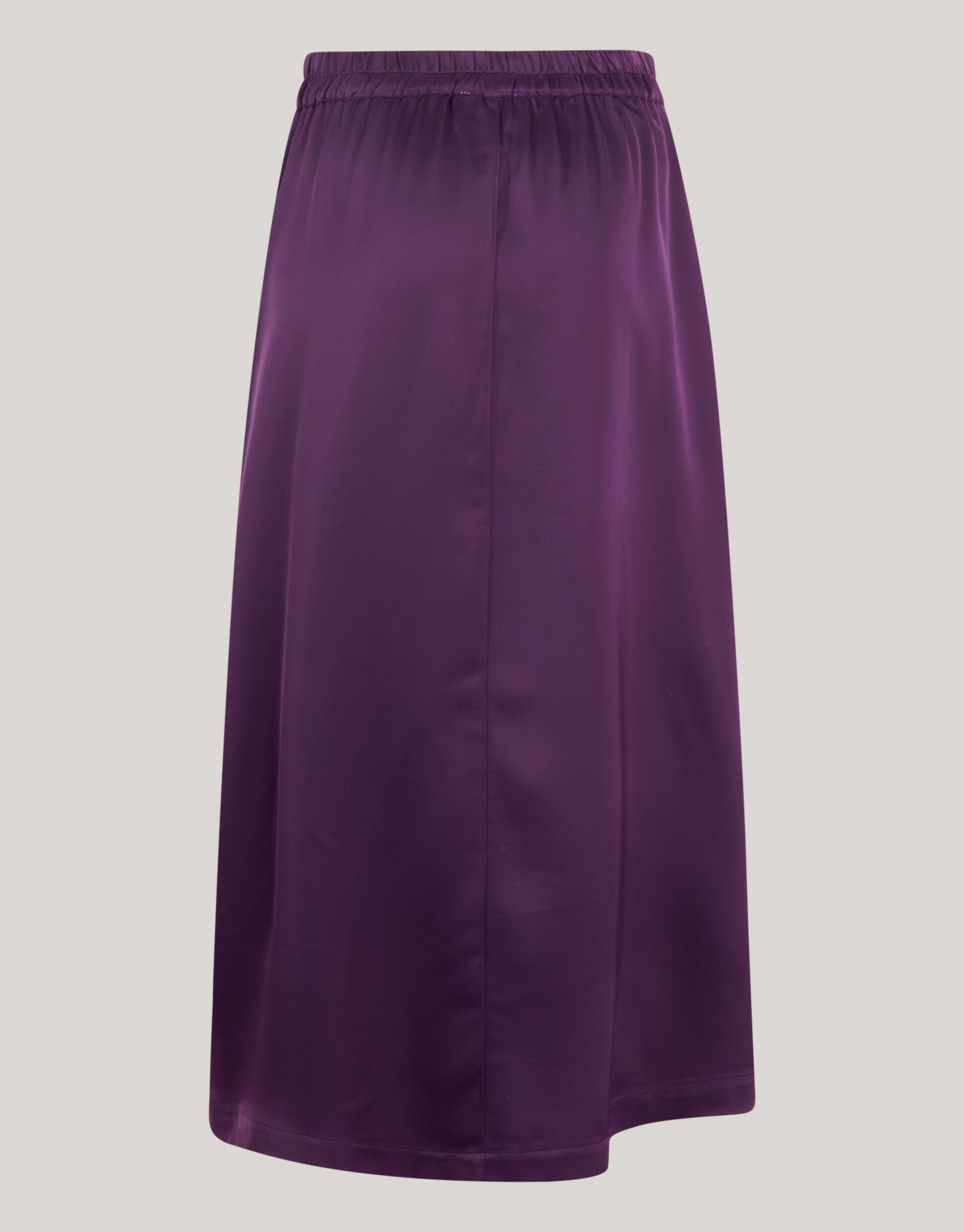 Satijnen Maxi Rok Donkerpaars SHOEBY WOMEN