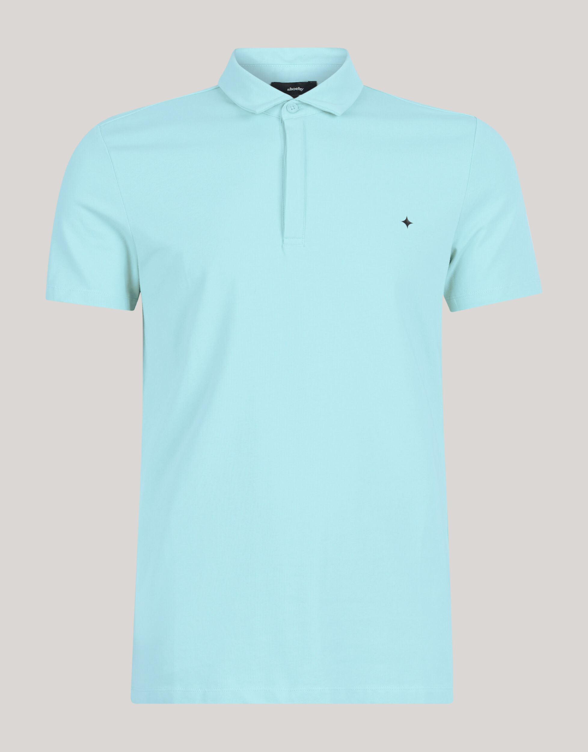 Jersey Polo Lichtblauw Shoeby