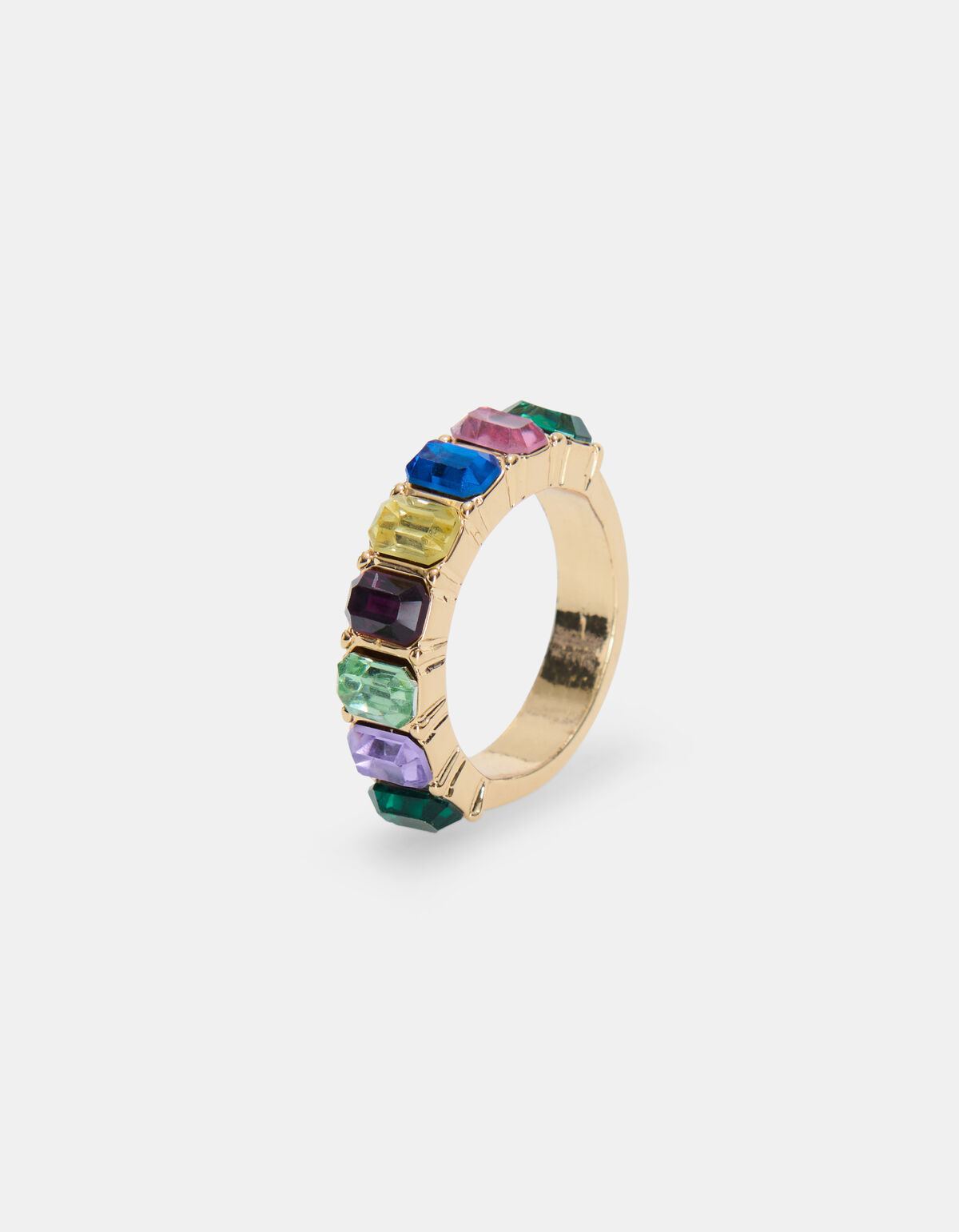 Colored Ring Goud SHOEBY ACCESSOIRES