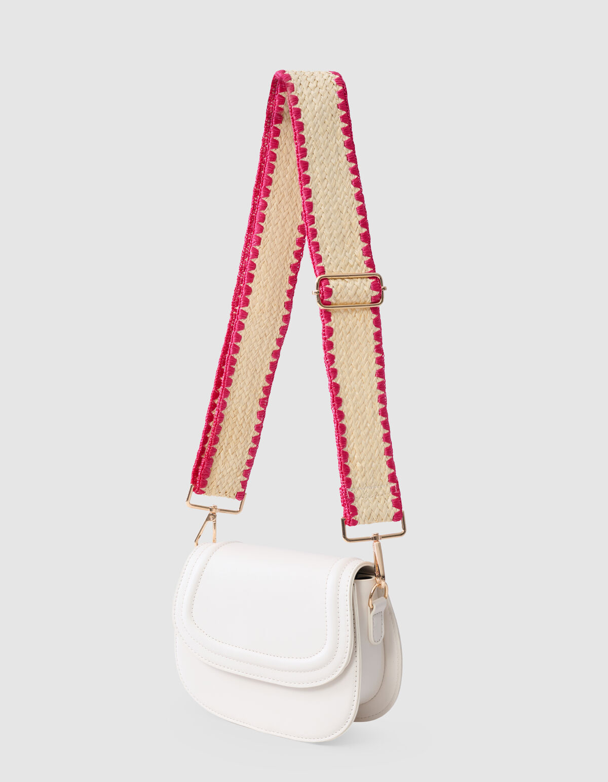 Gevlochten Strap Beige SHOEBY ACCESSOIRES