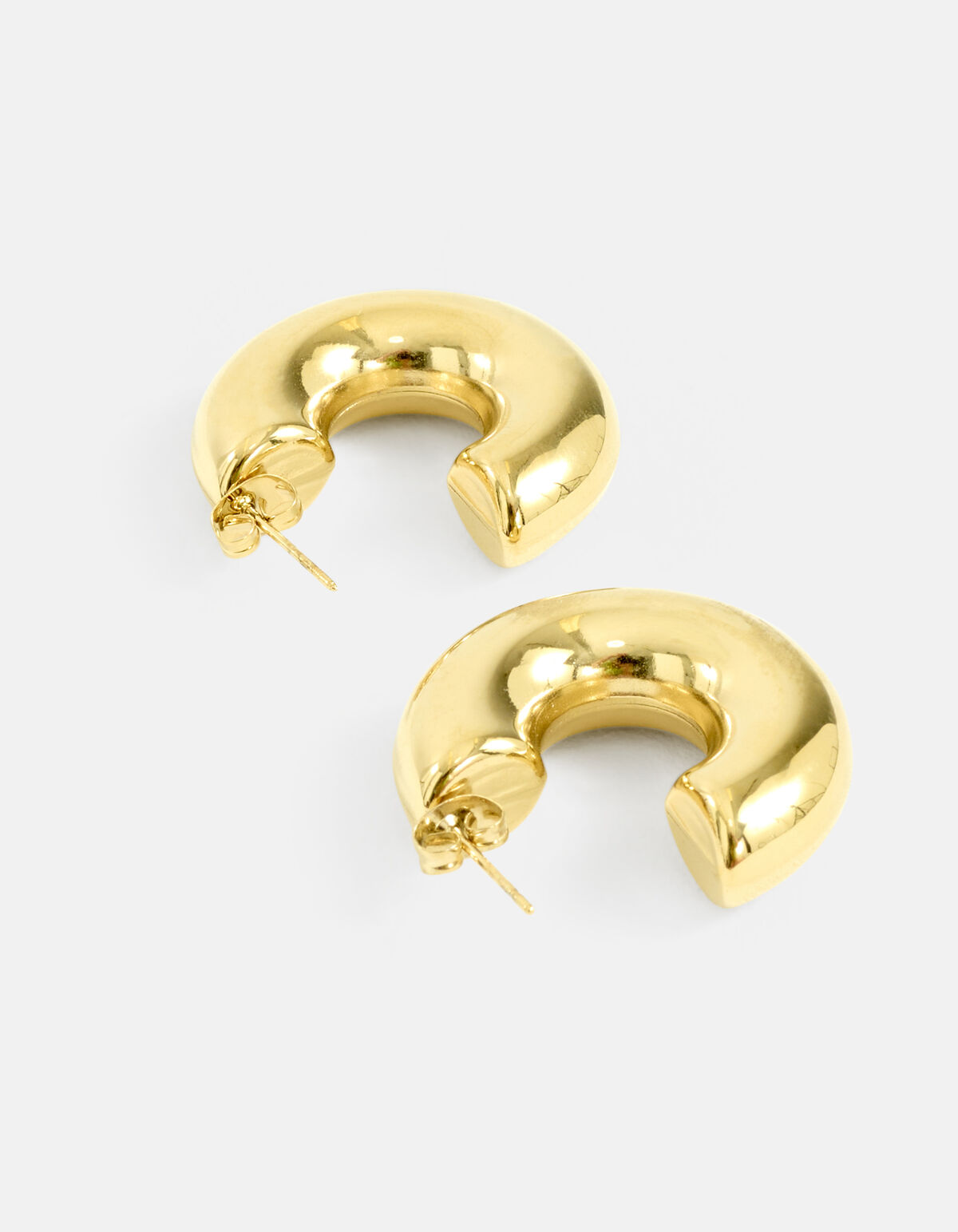 Bulky Hoop Oorbellen Goud SHOEBY ACCESSOIRES