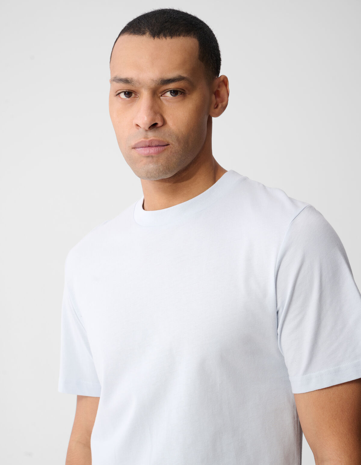 Fading Circle Artwork T-shirt Lichtblauw SHOEBY MEN