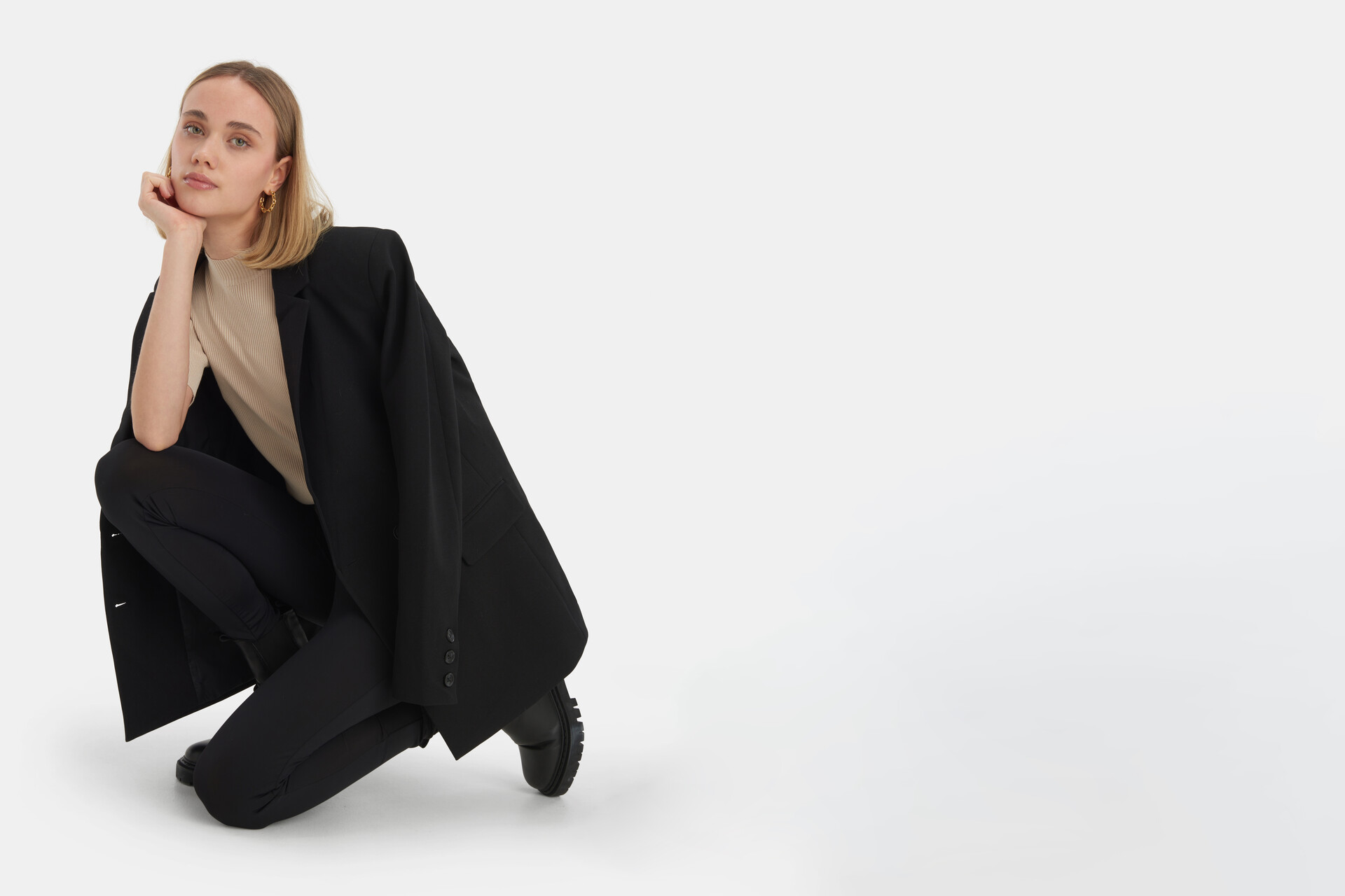 Travel Legging Zwart EKSEPT