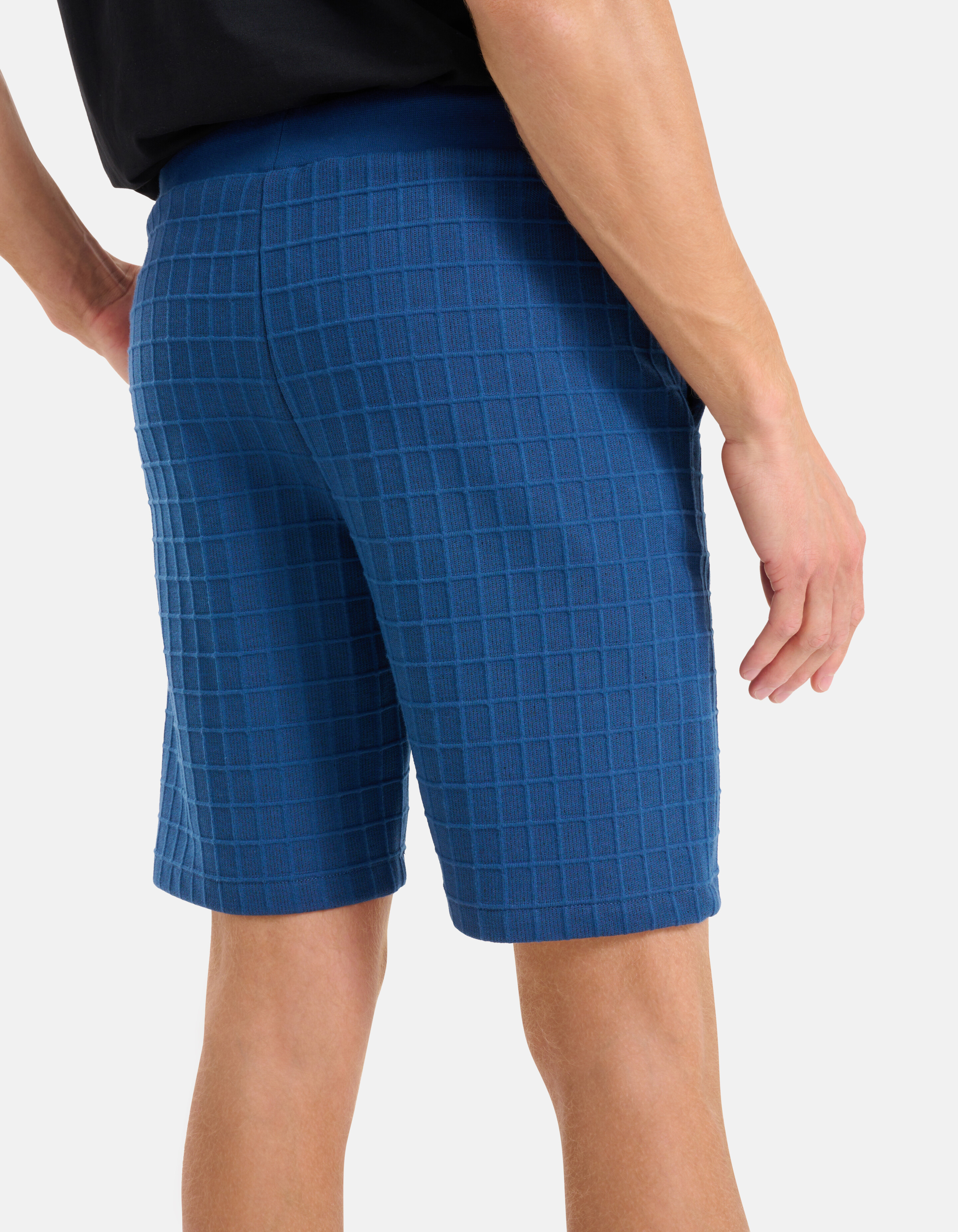 Structuur Short Donkerblauw SHOEBY MEN