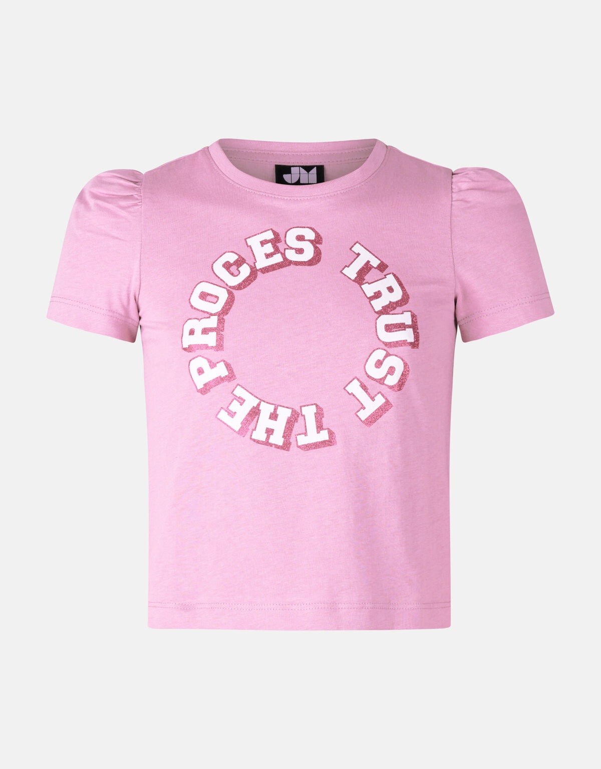 Glitter Puff Sleeve T-shirt JILL&MITCH