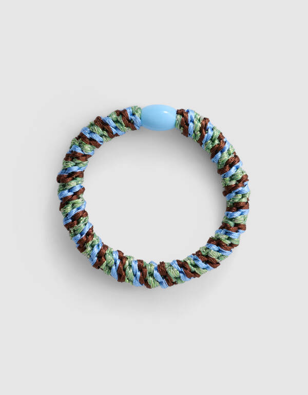 Lurex Haarelastiek Lichtblauw SHOEBY ACCESSOIRES