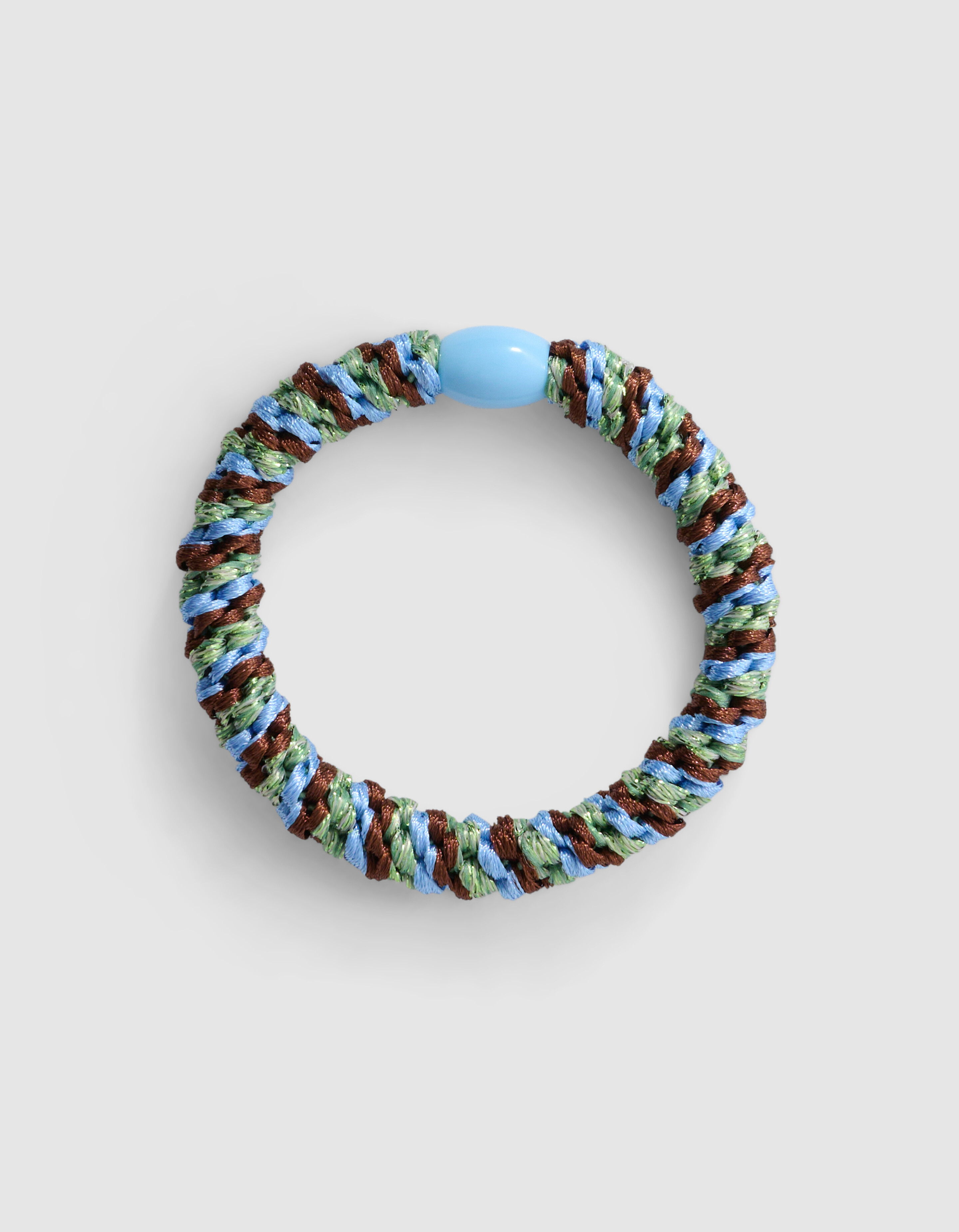 Lurex Haarelastiek Lichtblauw SHOEBY ACCESSOIRES