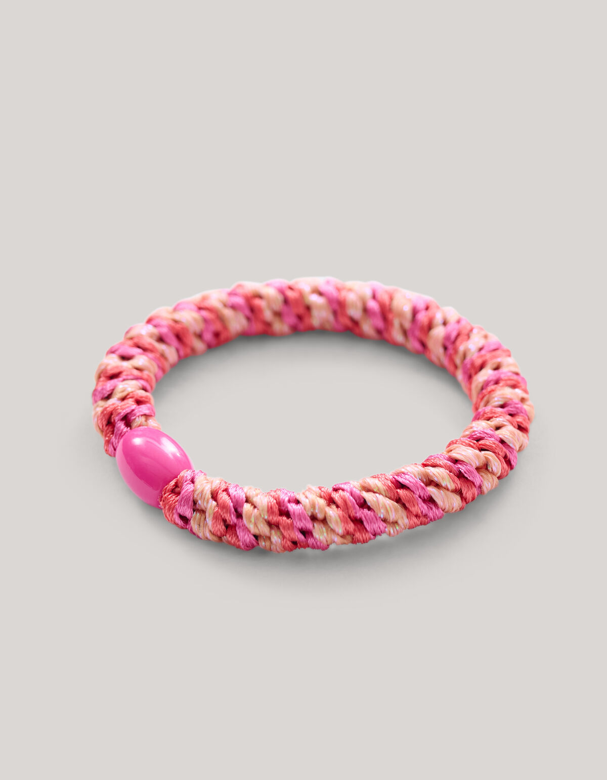 Lurex Haarelastiek Roze SHOEBY ACCESSOIRES