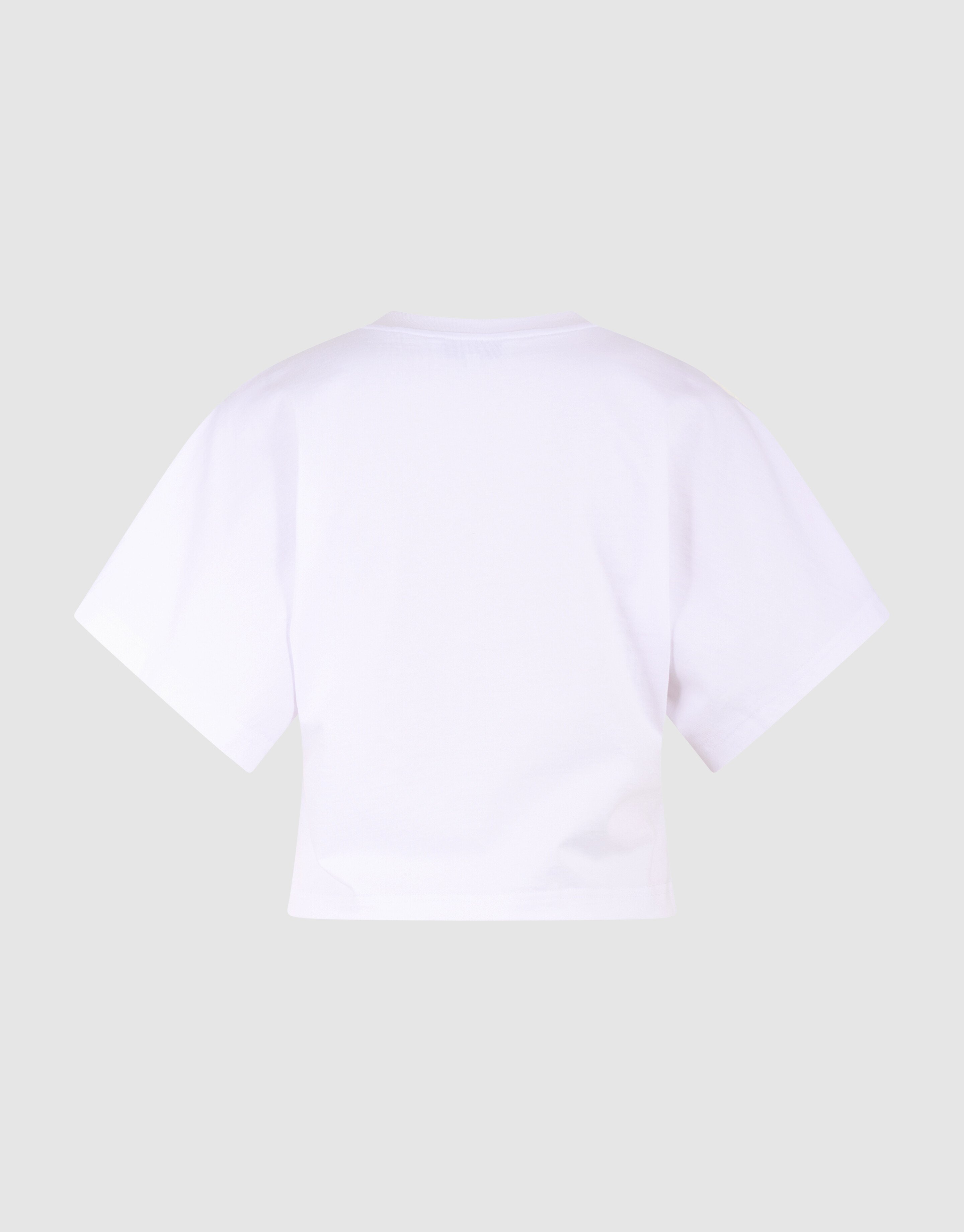 Big Sleeve T-shirt Wit By Monica SHOEBY WOMEN