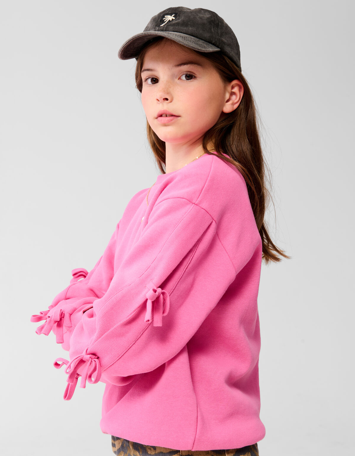 Oversized Strik Sweater Roze SHOEBY GIRLS